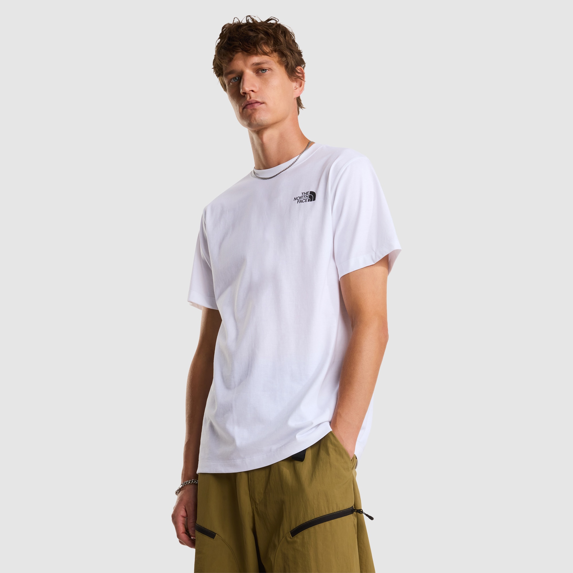 Imagen 0 de Camiseta recta para hombre NSE Box The North Face Blanco
