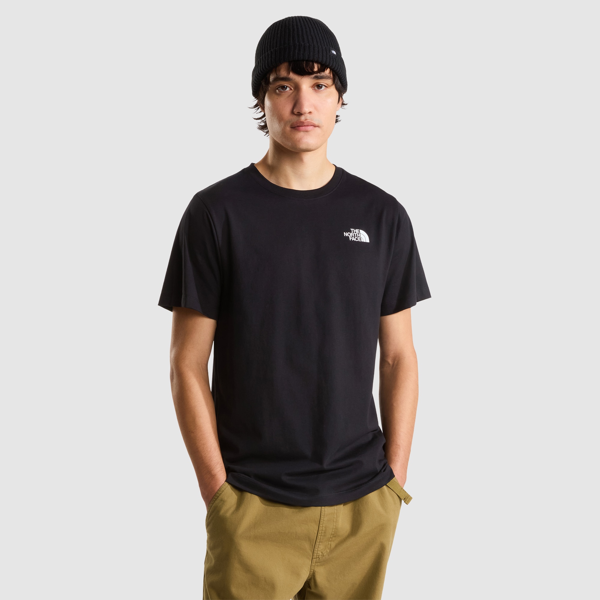 Imagen 1 de Camiseta gráfica recta para hombre Half Dome Photo The North Face - Negro Negro