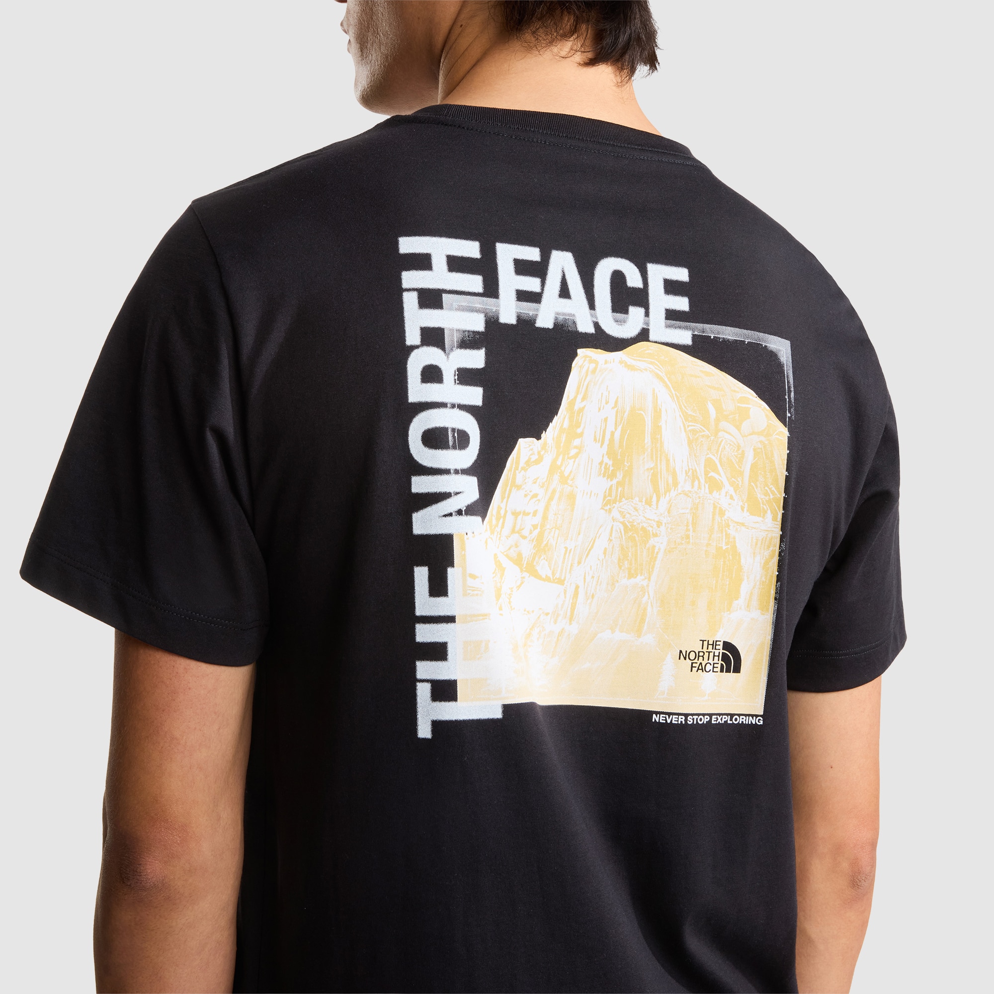 Imagen 5 de Camiseta gráfica recta para hombre Half Dome Photo The North Face - Negro Negro