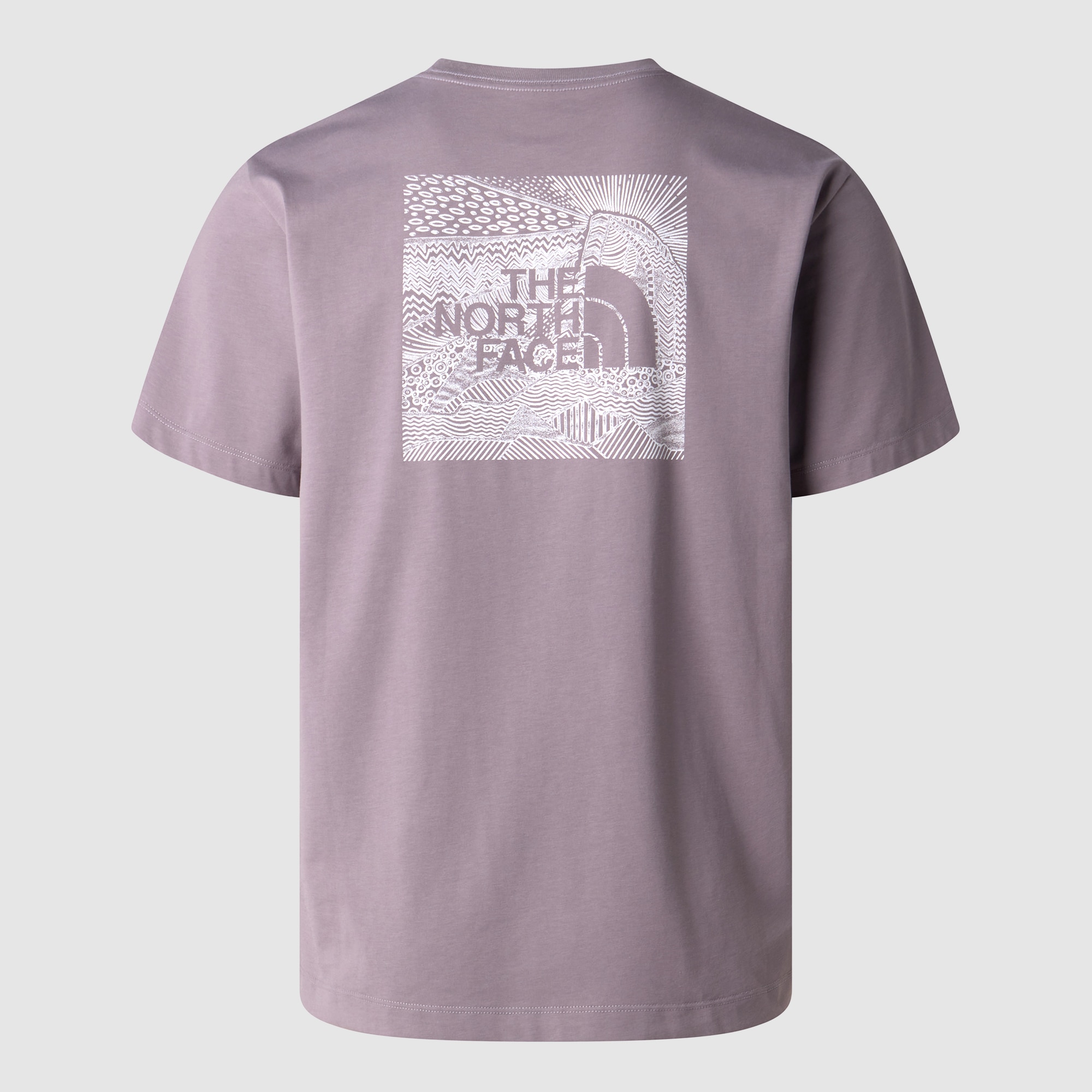 Camiseta recta para hombre NSE Box The North Face - Gris Gris-6