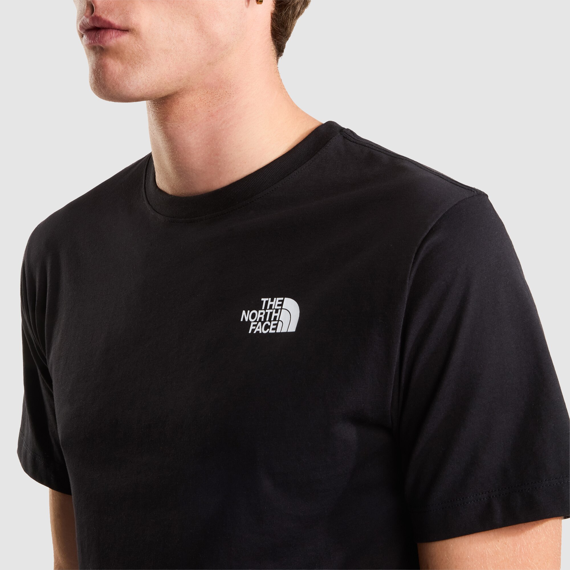 Camiseta recta para hombre NSE Box The North Face - Negro Negro-5