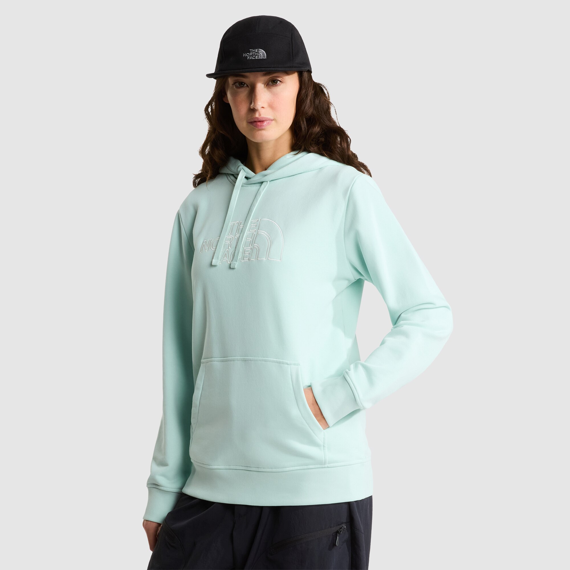 Sudadera con capucha ligera para mujer Drew Peak The North Face - Azul claro Azul claro-1