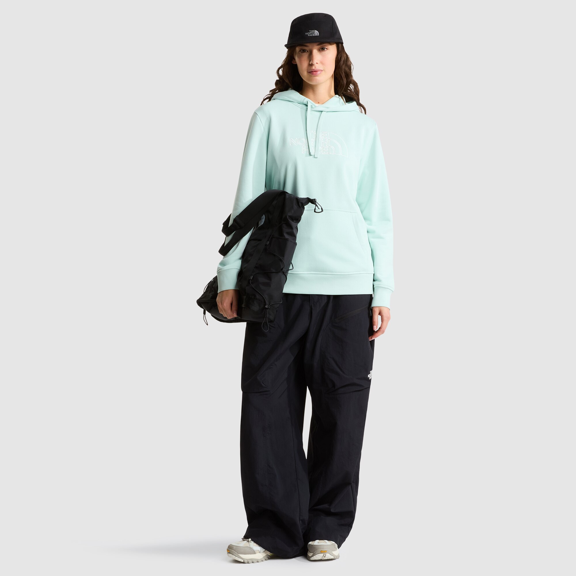 Sudadera con capucha ligera para mujer Drew Peak The North Face - Azul claro Azul claro-2