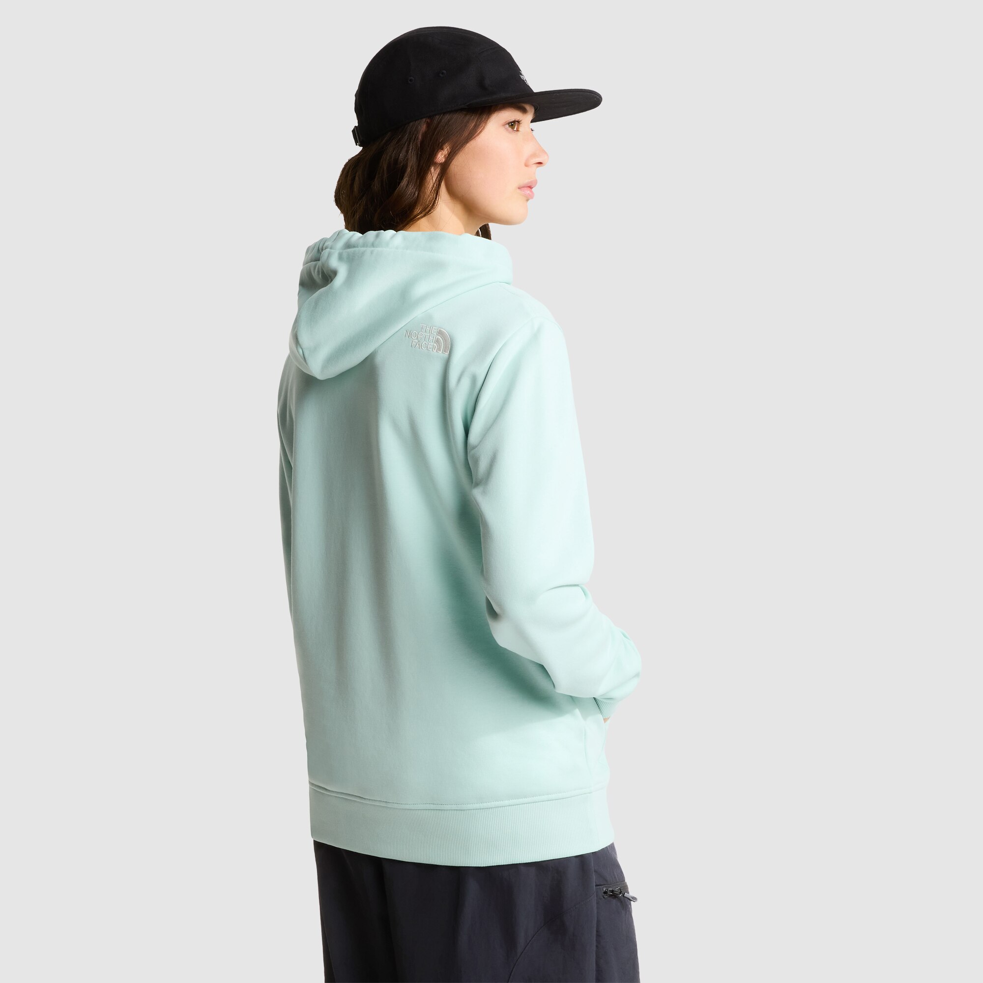 Sudadera con capucha ligera para mujer Drew Peak The North Face - Azul claro Azul claro-3