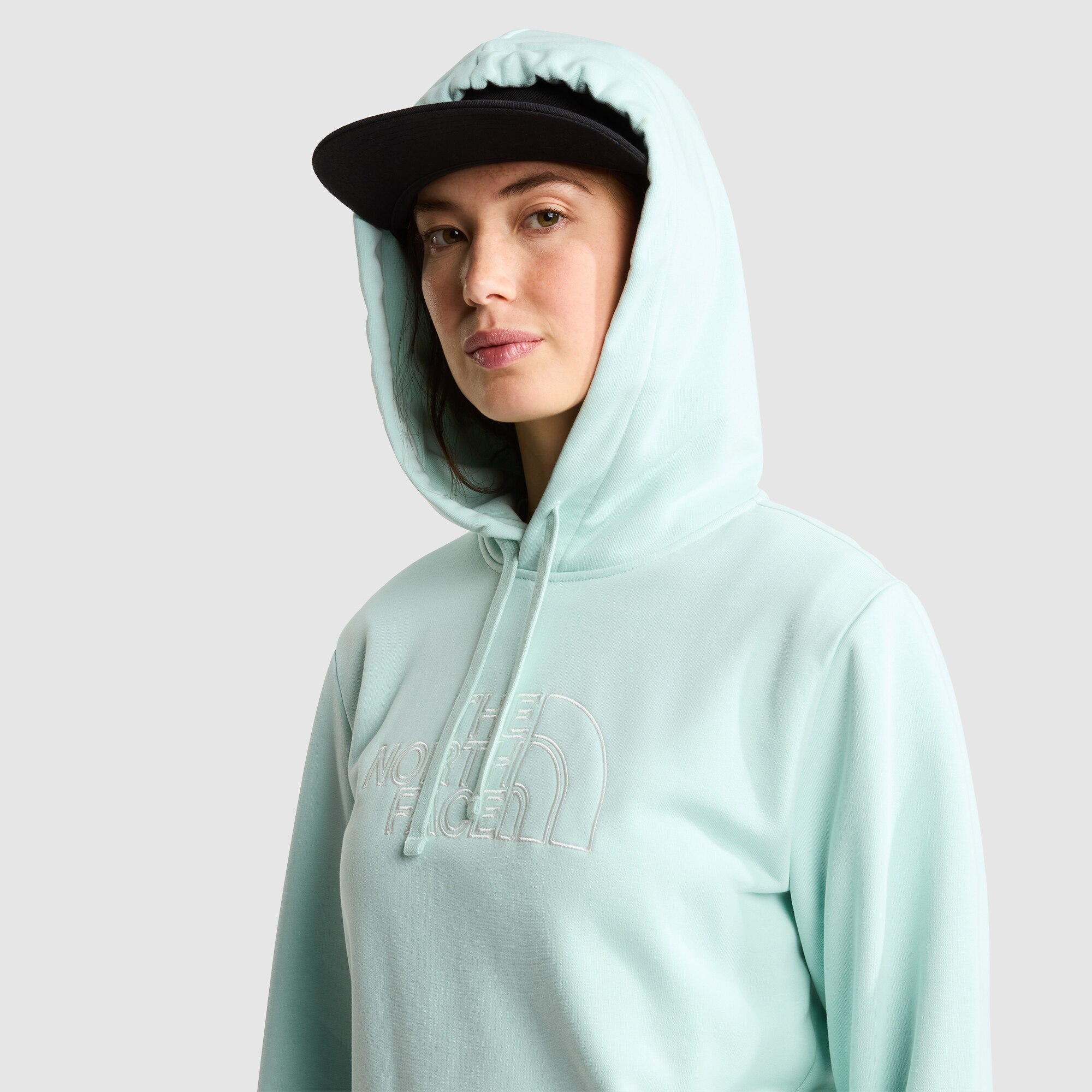 Sudadera con capucha ligera para mujer Drew Peak The North Face - Azul claro Azul claro-5