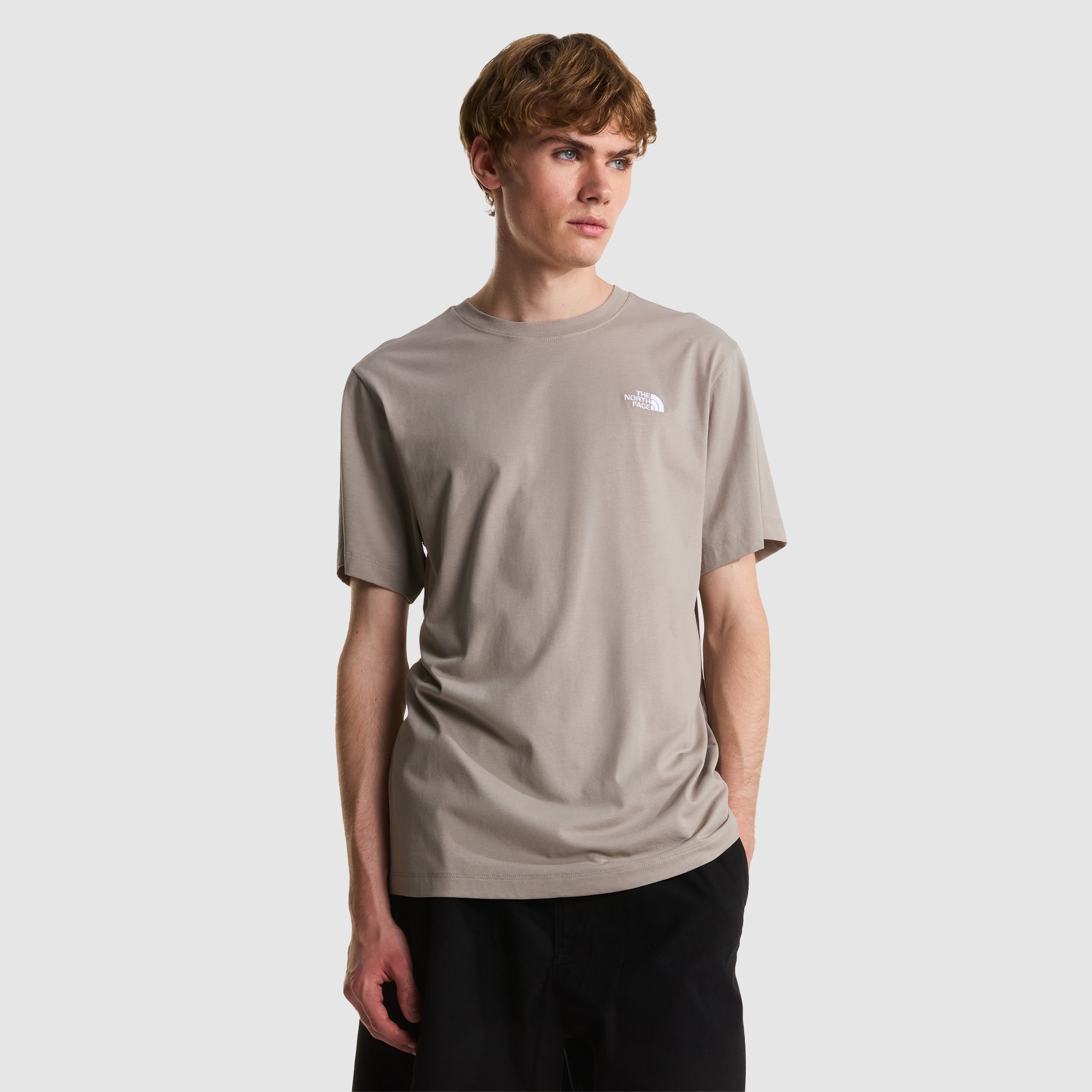 Camiseta recta para hombre Simple Dome Evolution The North Face - Gris Gris-3