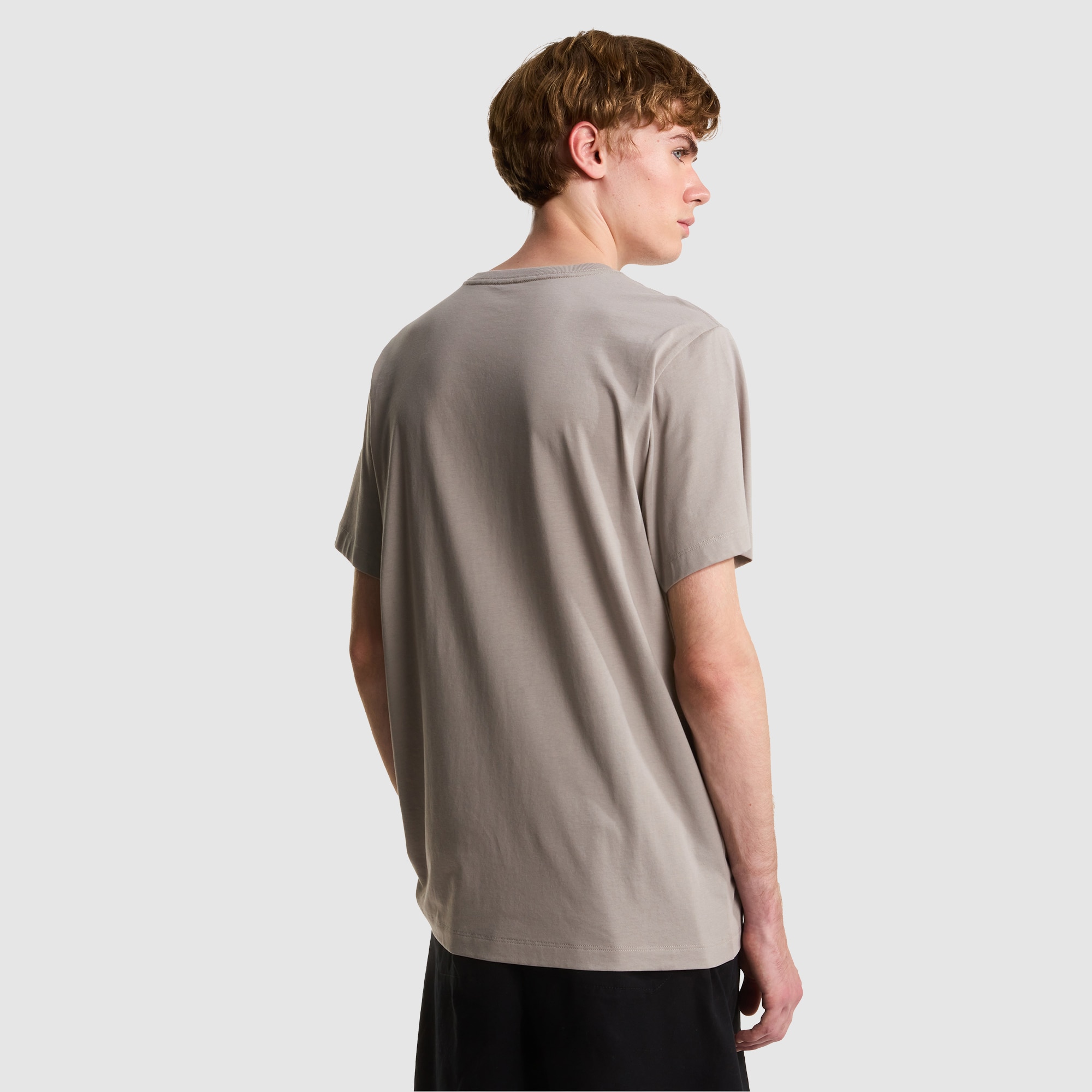 Camiseta recta para hombre Simple Dome Evolution The North Face - Gris Gris-5