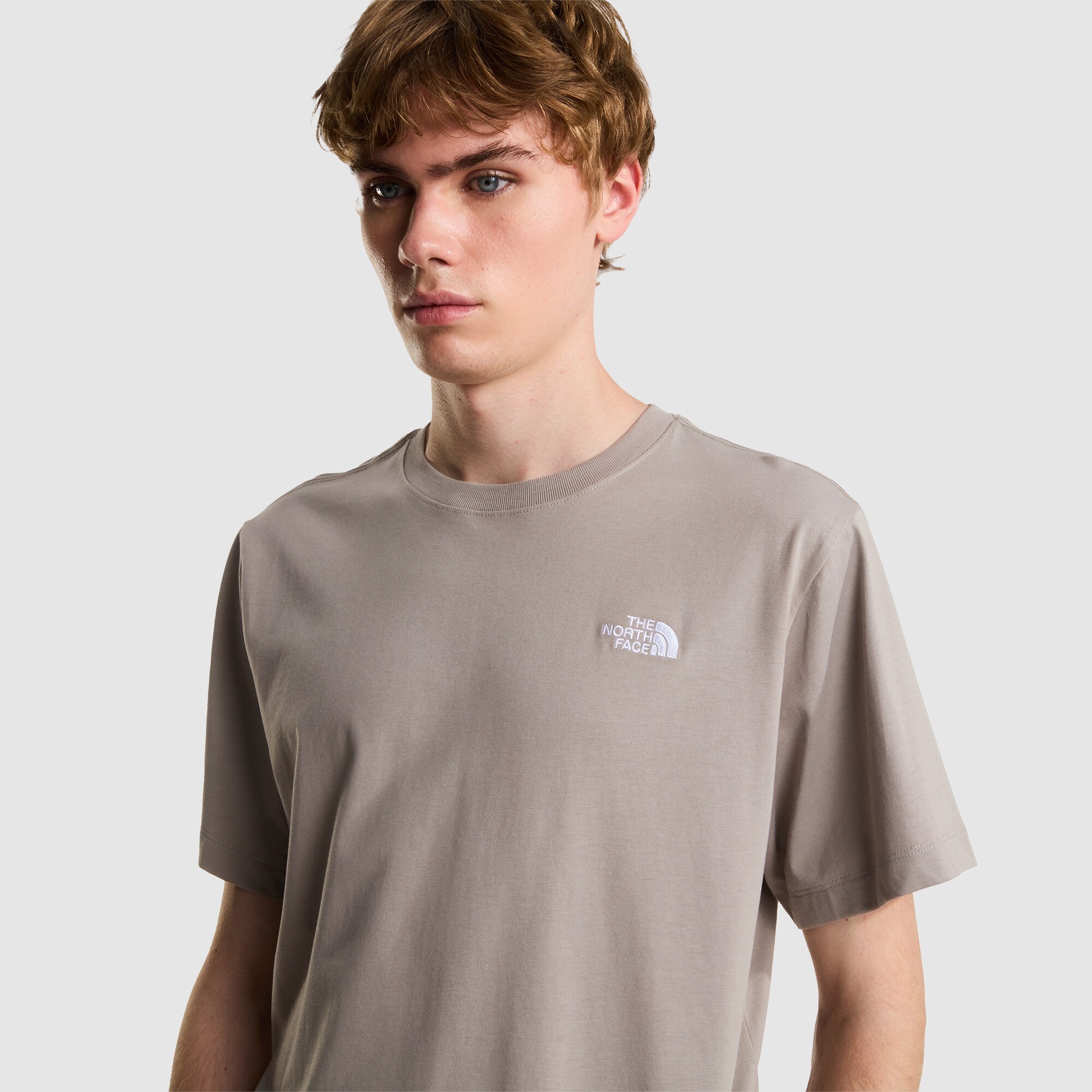 Camiseta recta para hombre Simple Dome Evolution The North Face - Gris Gris-6