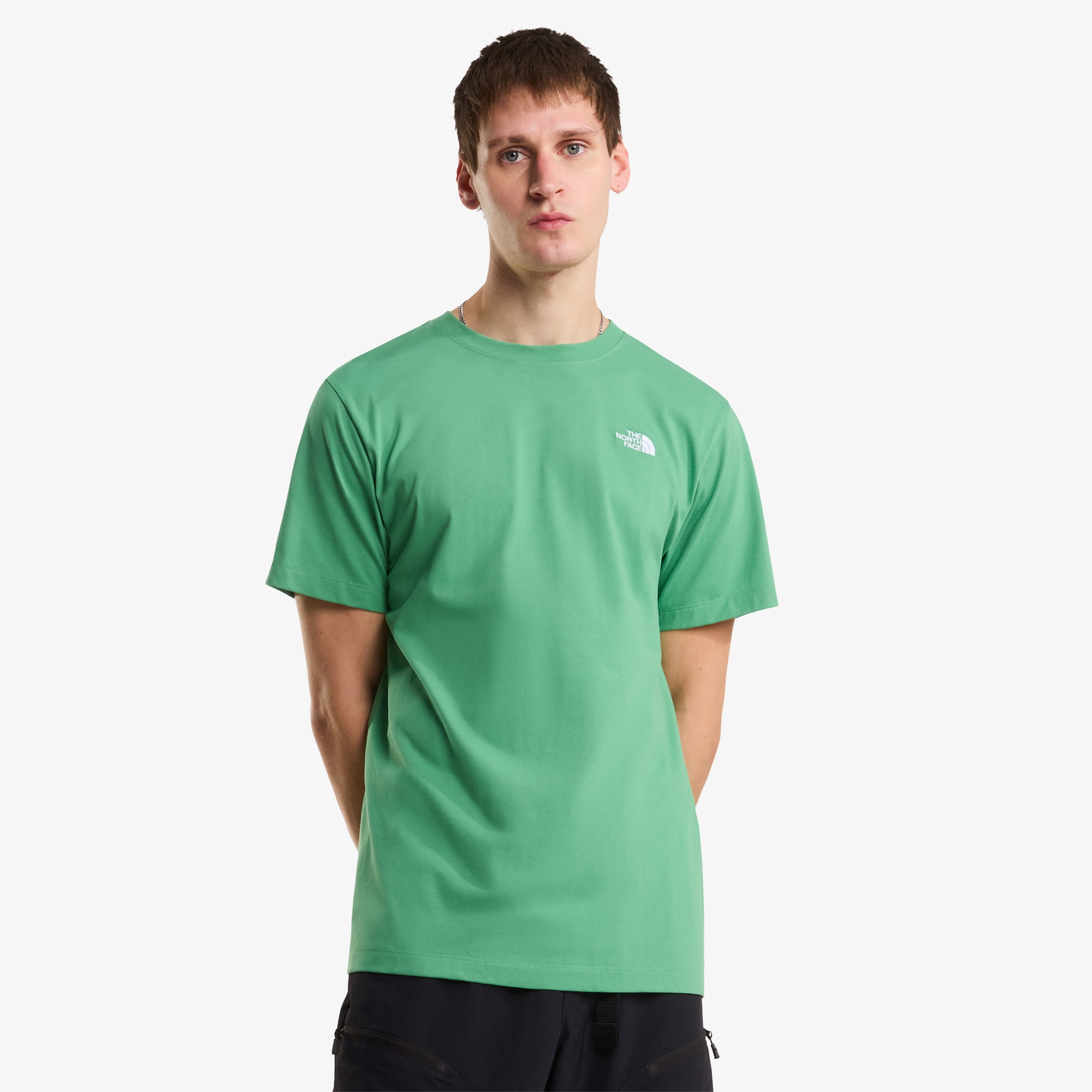 Camiseta recta para hombre Simple Dome Evolution The North Face - Verde Agua Verde Agua-1