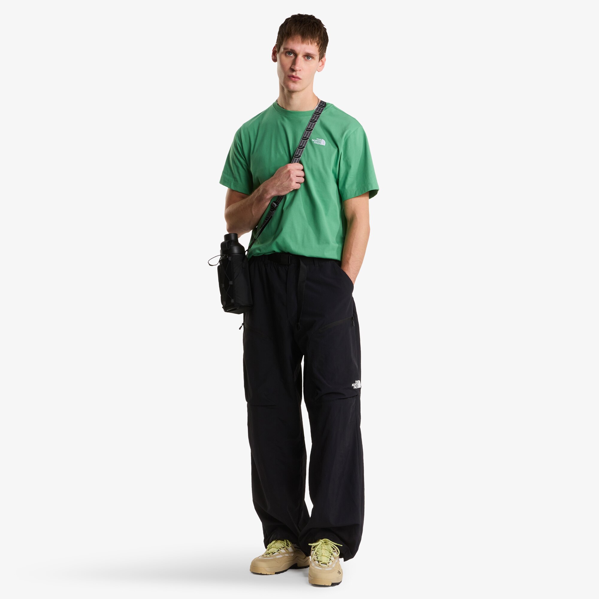 Camiseta recta para hombre Simple Dome Evolution The North Face - Verde Agua Verde Agua-2