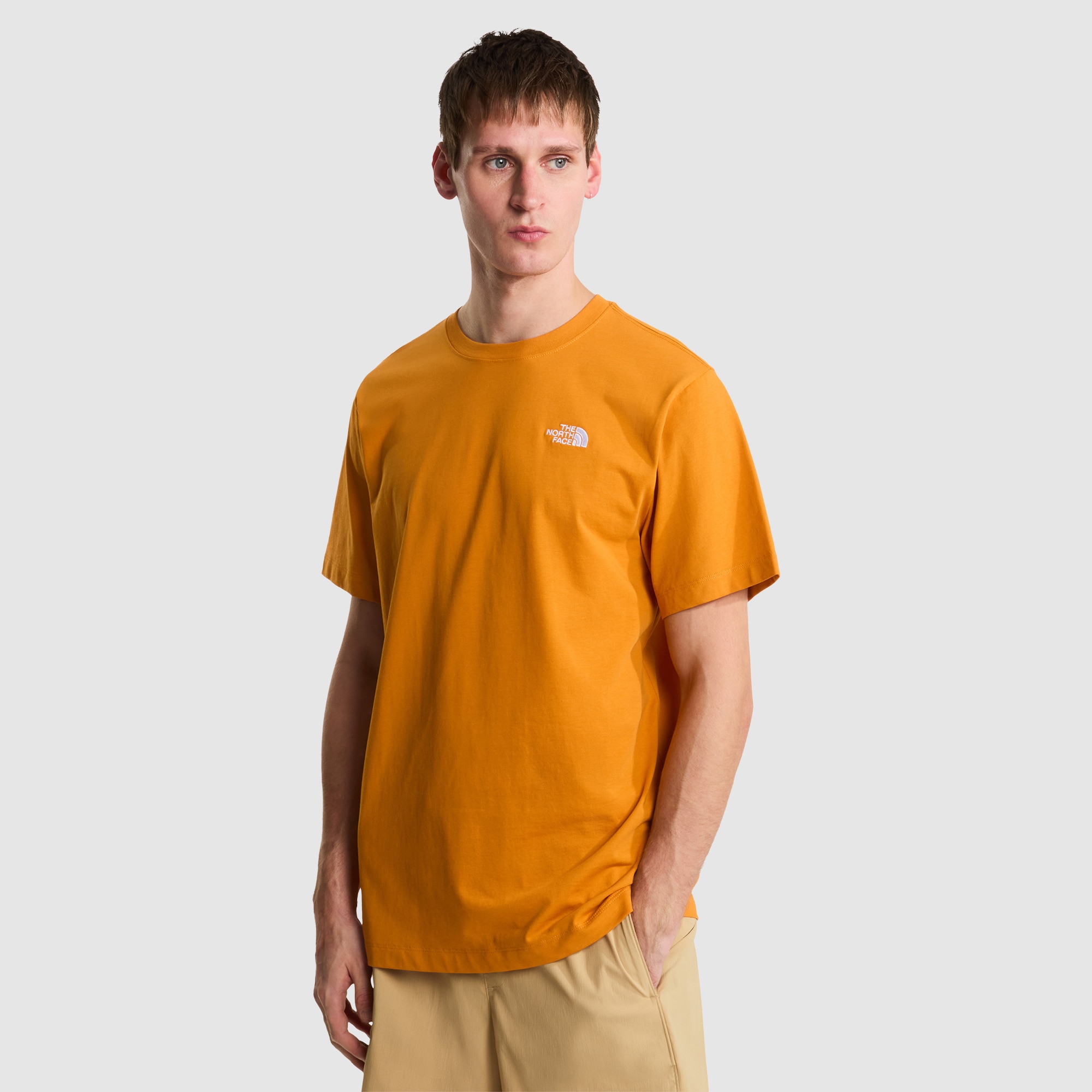 Camiseta recta para hombre Simple Dome Evolution The North Face - Naranja Naranja-3