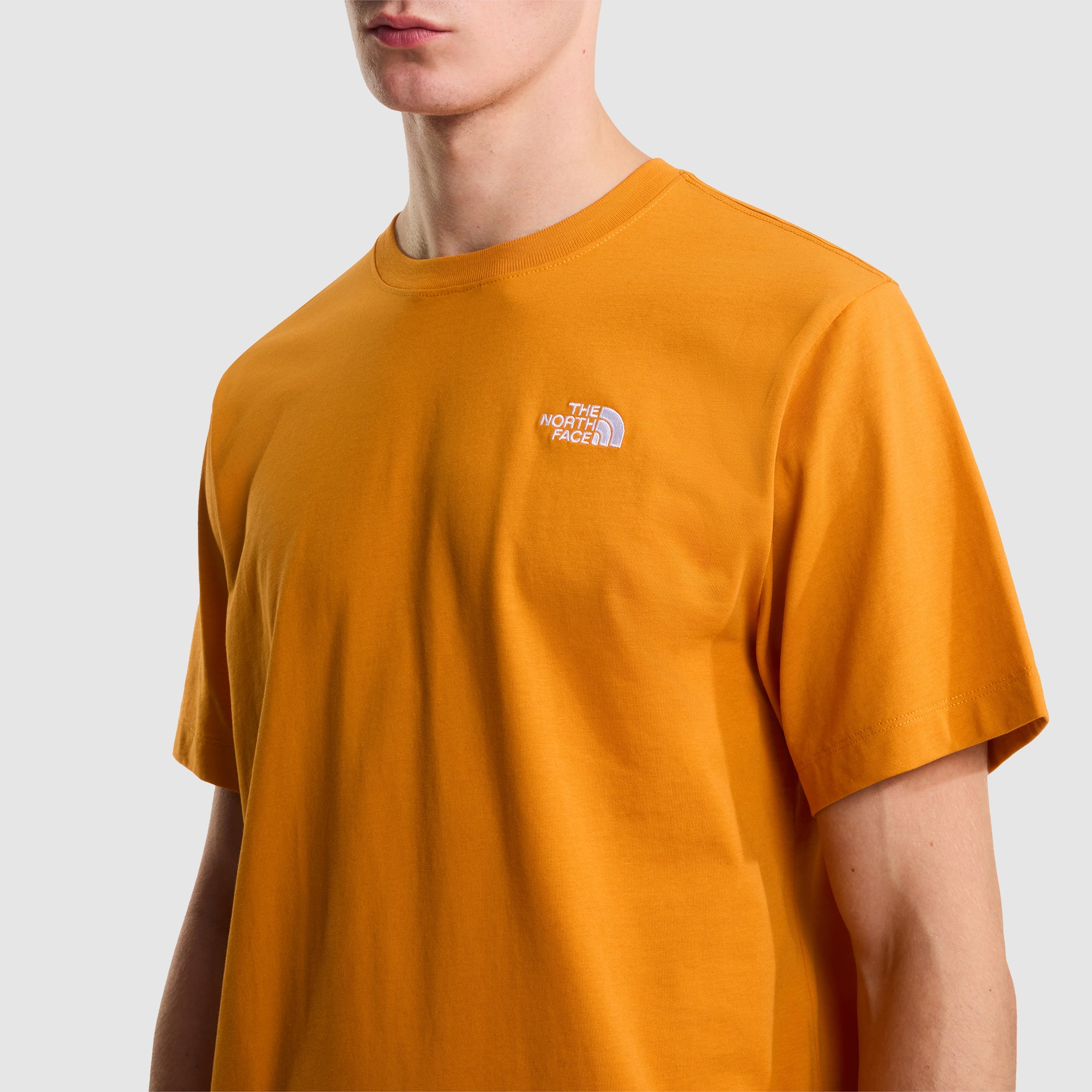 Camiseta recta para hombre Simple Dome Evolution The North Face - Naranja Naranja-6