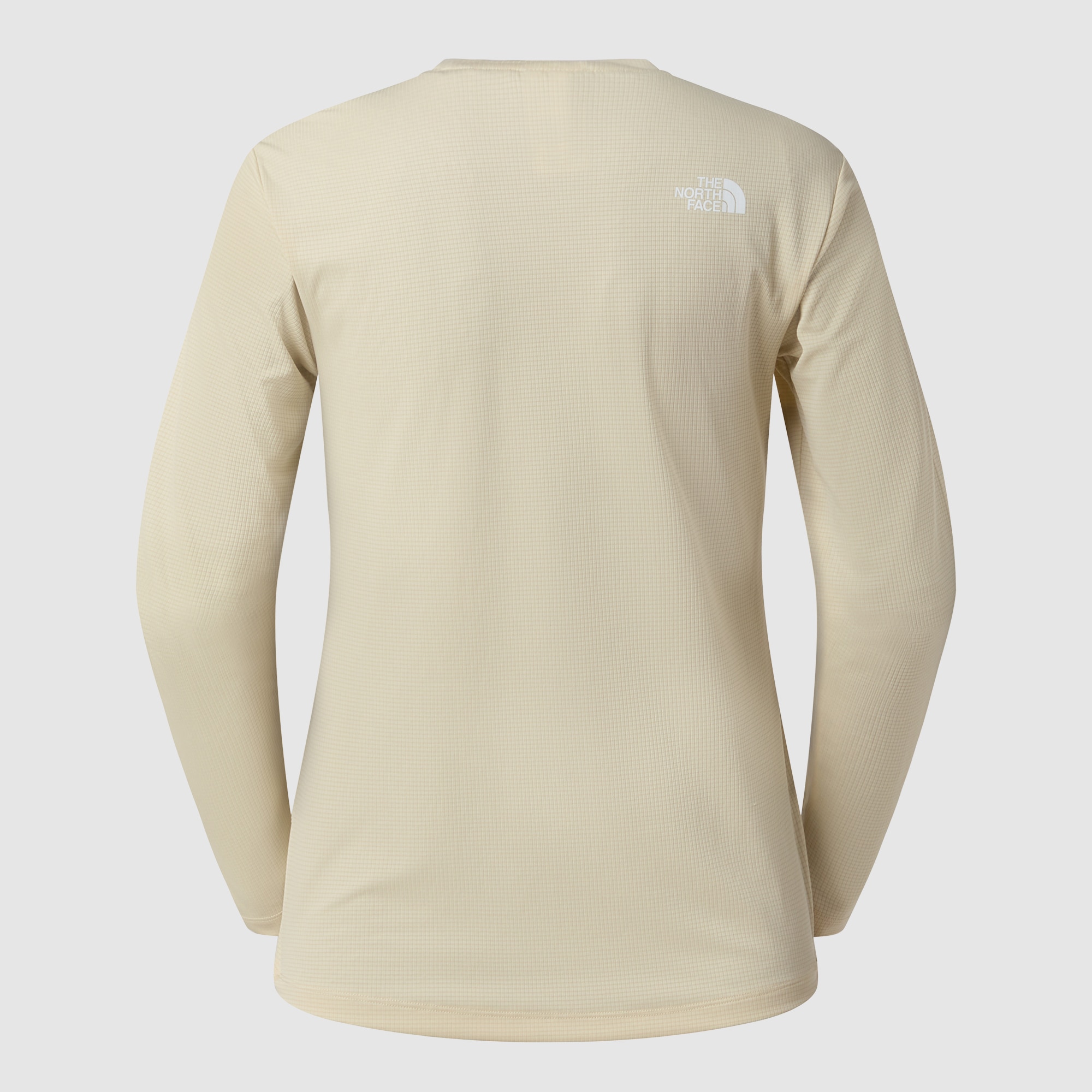 Camiseta de manga larga para mujer Shadow The North Face - Beige / Blanco Beige / Blanco-8