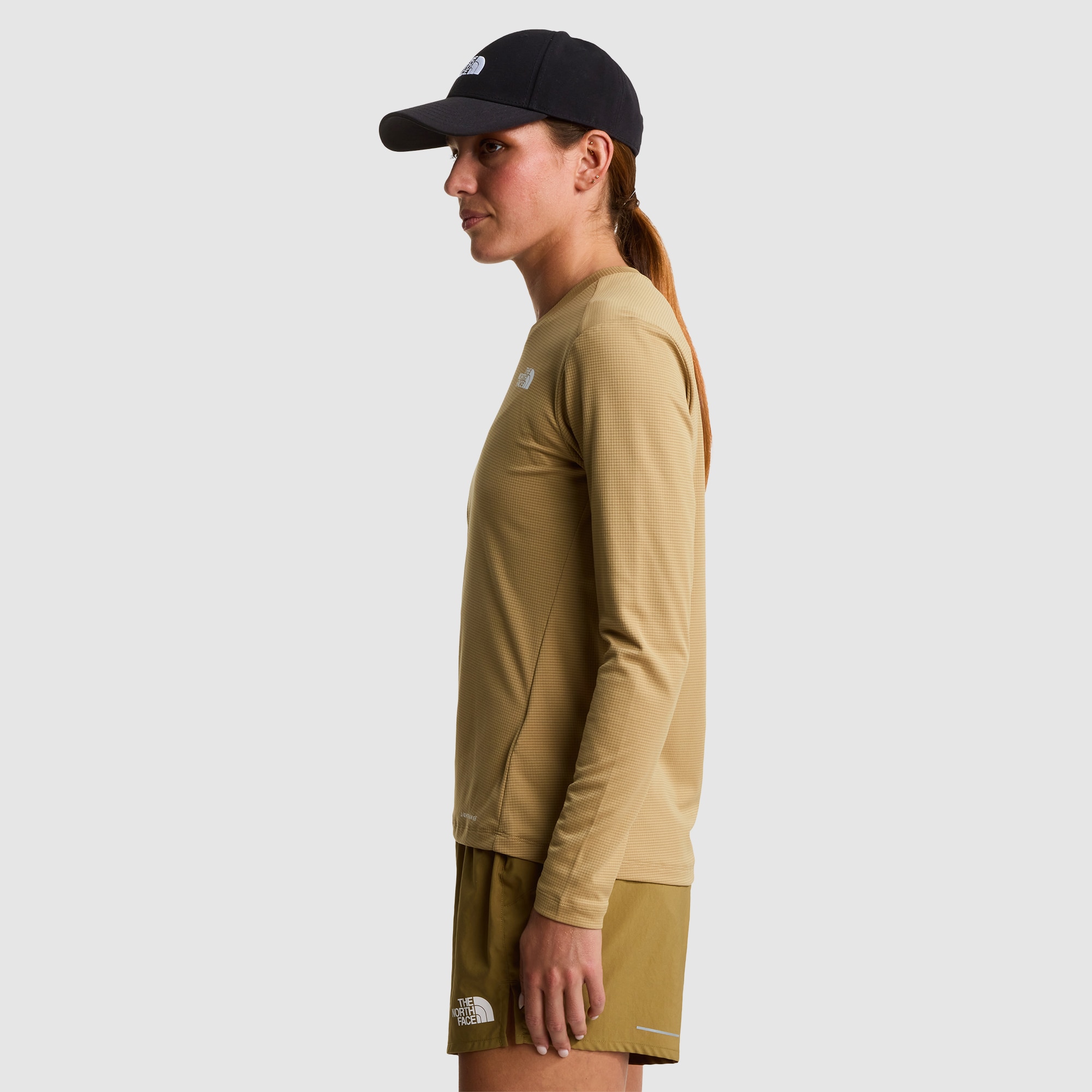 Camiseta de manga larga para mujer Shadow The North Face - Marrón Marrón-3