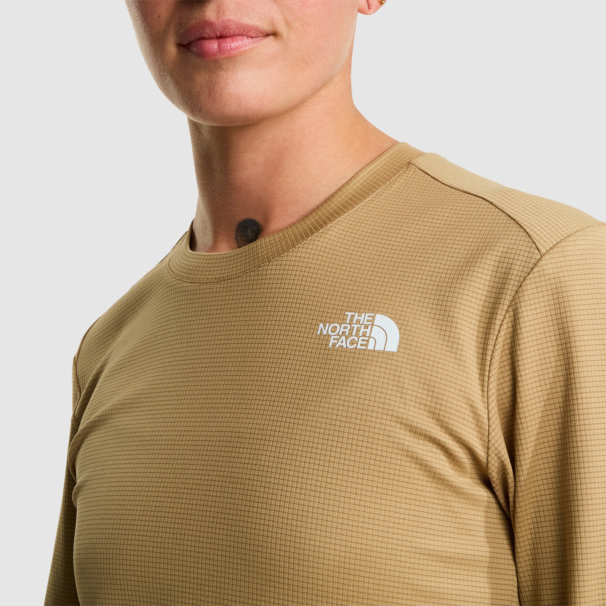 Camiseta de manga larga para mujer Shadow The North Face - Marrón Marrón-5