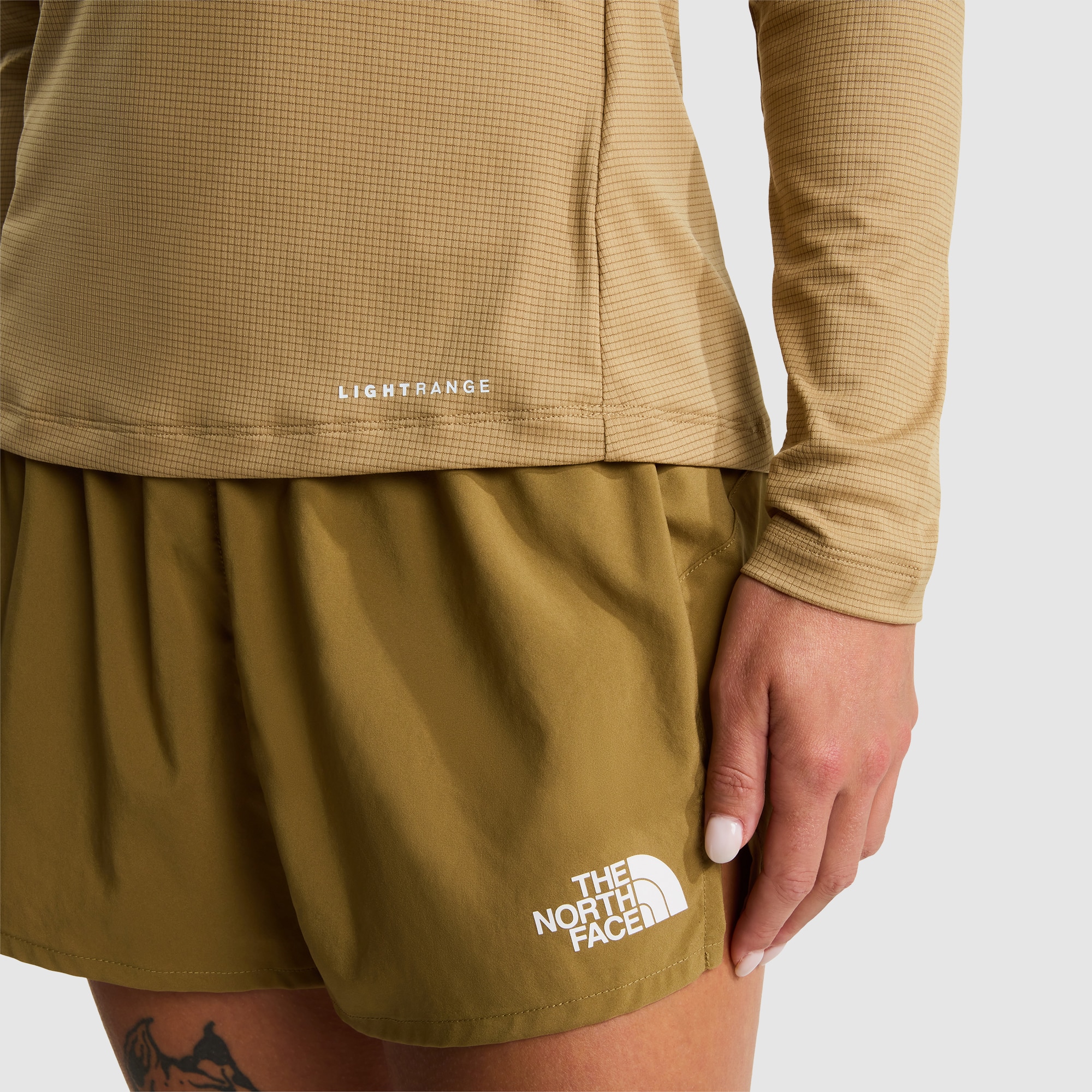 Camiseta de manga larga para mujer Shadow The North Face - Marrón Marrón-6