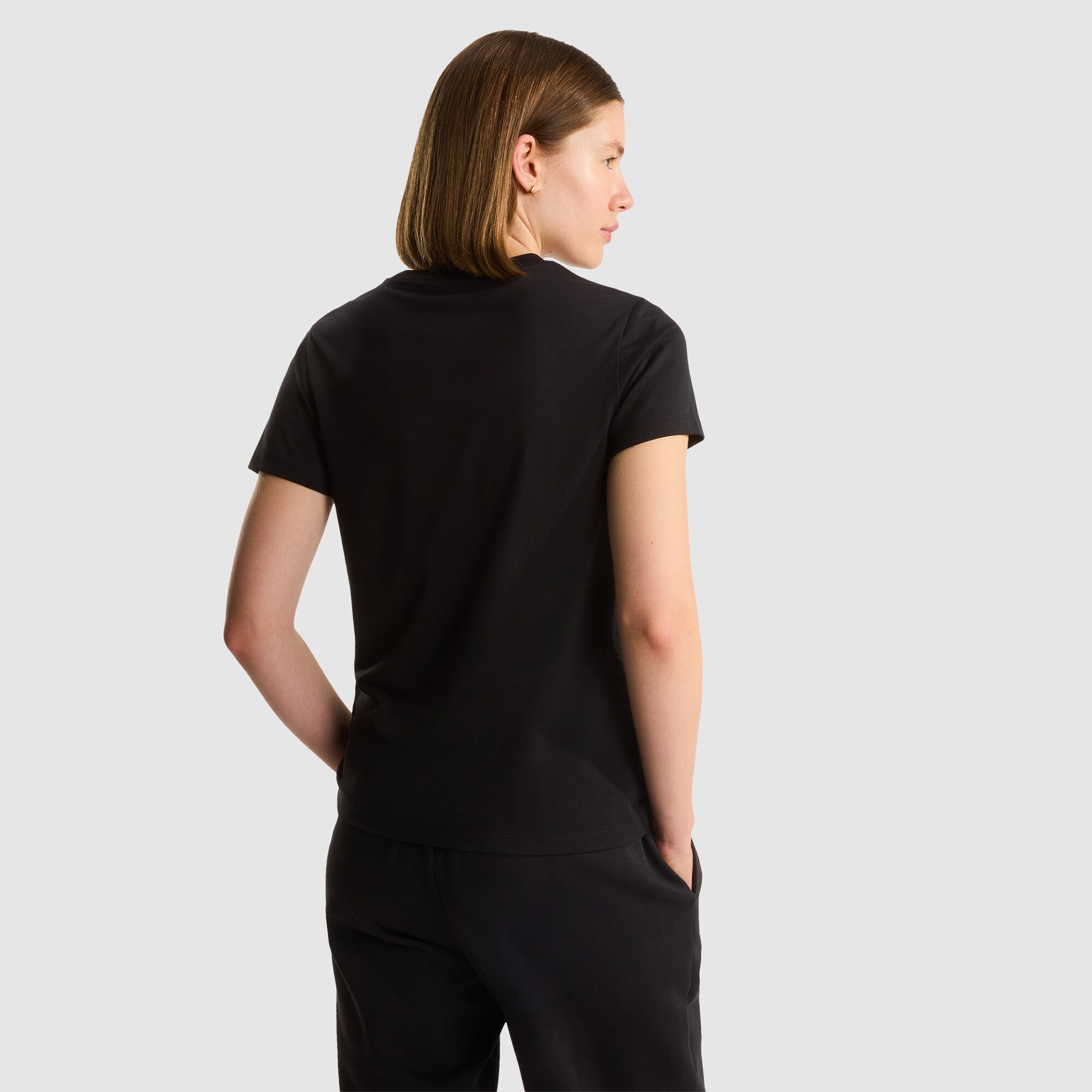Camiseta entallada para mujer Simple Dome Evolution The North Face - Negro Negro-3