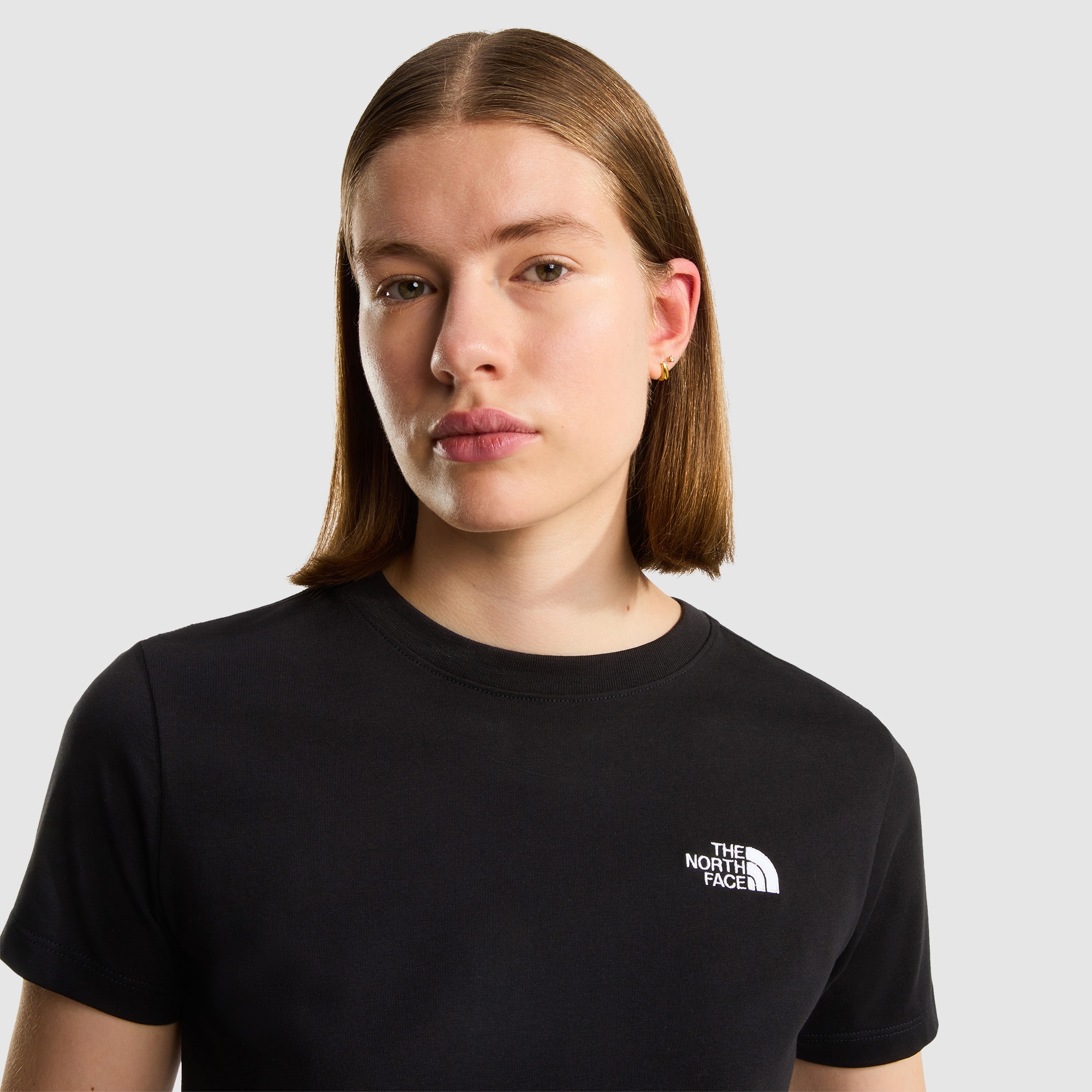 Camiseta entallada para mujer Simple Dome Evolution The North Face - Negro Negro-4