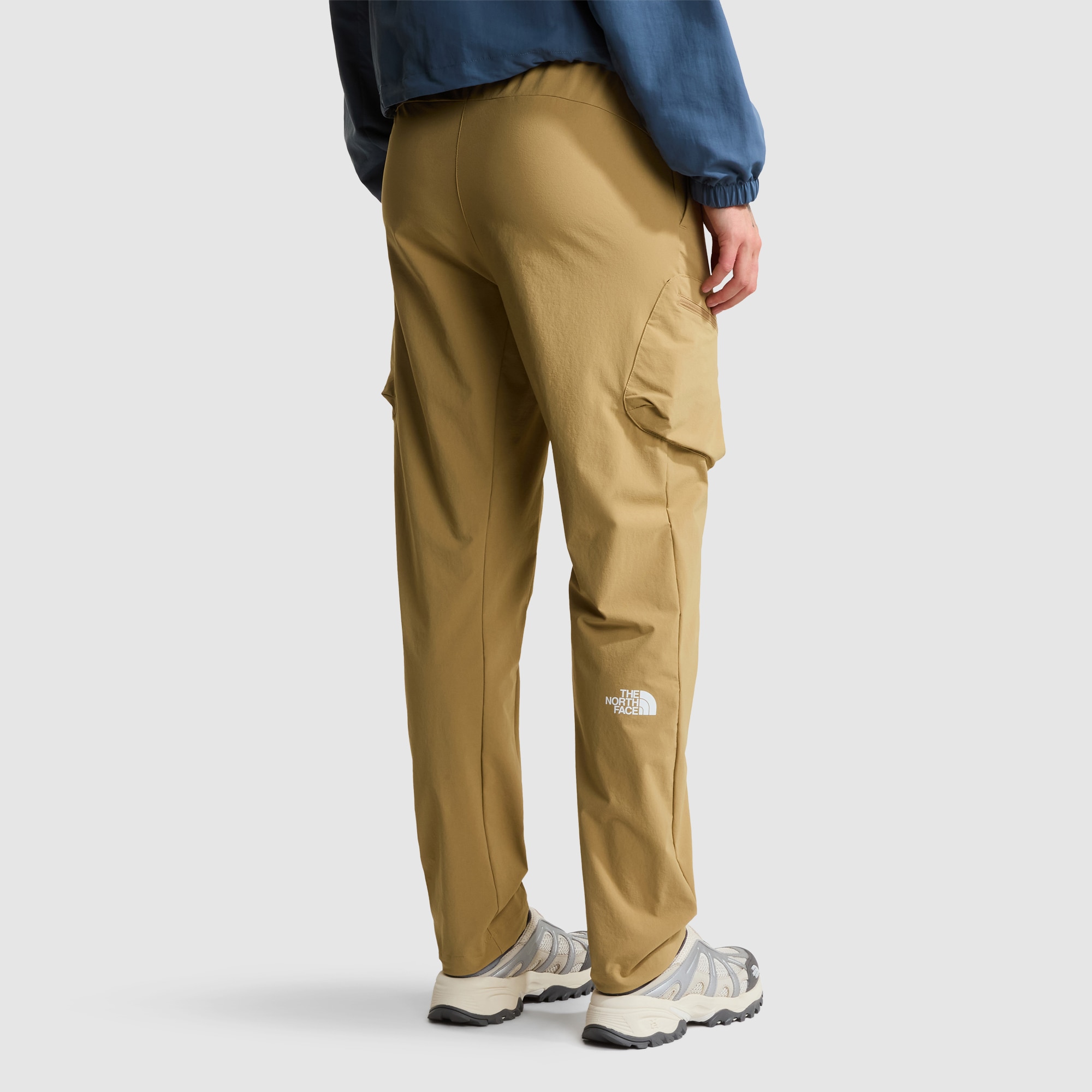 Pantalón de chándal plegable recto de corte regular para mujer The North Face - Beige Beige-3