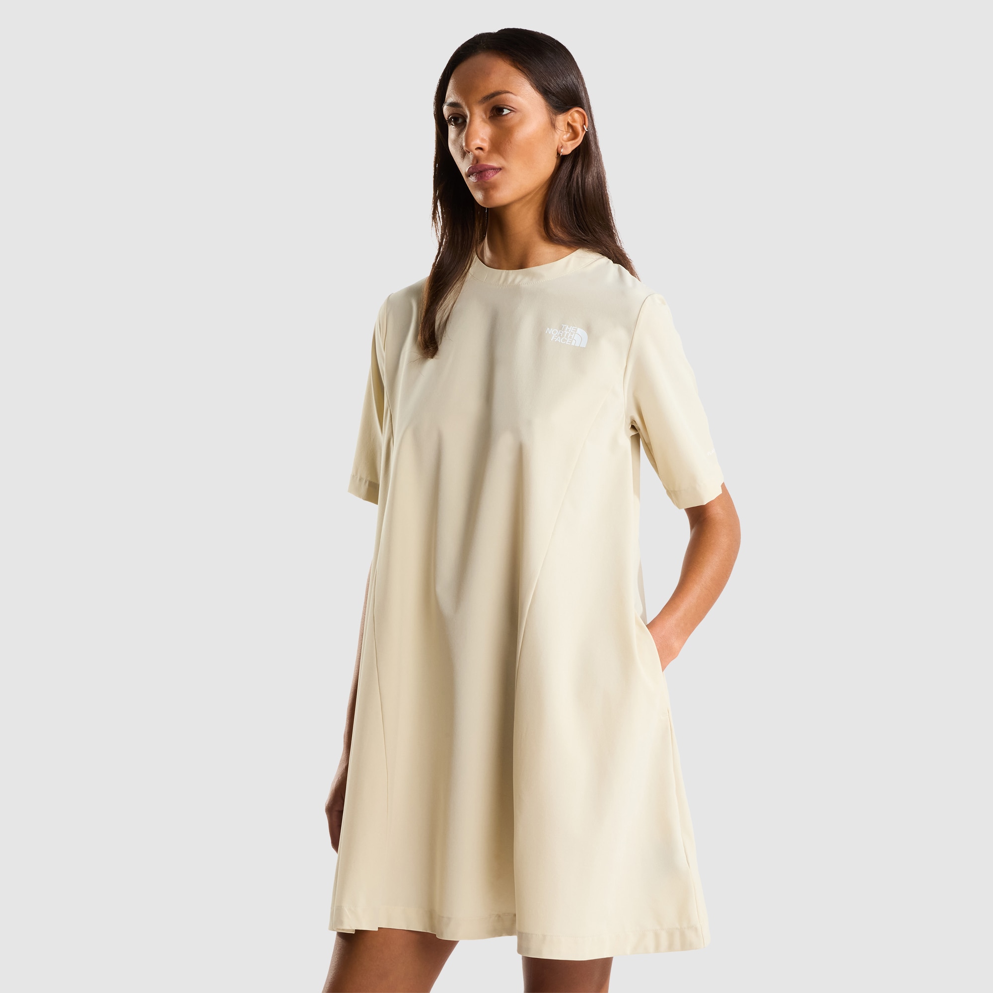 Vestido plegable para mujer The North Face - Beige Beige-1