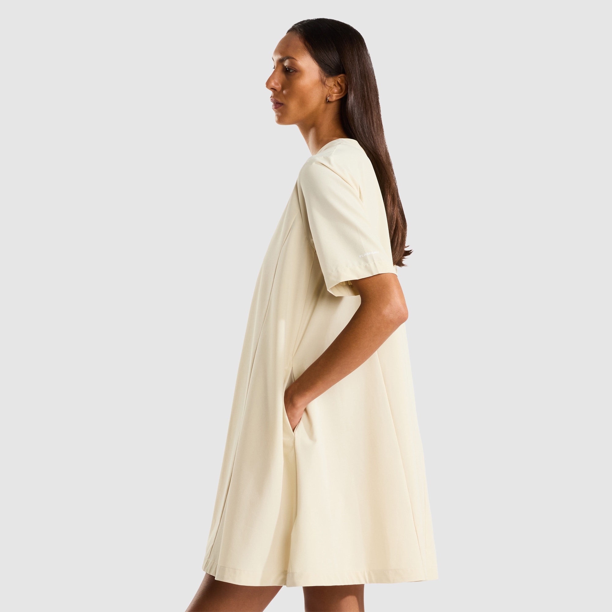 Vestido plegable para mujer The North Face - Beige Beige-4