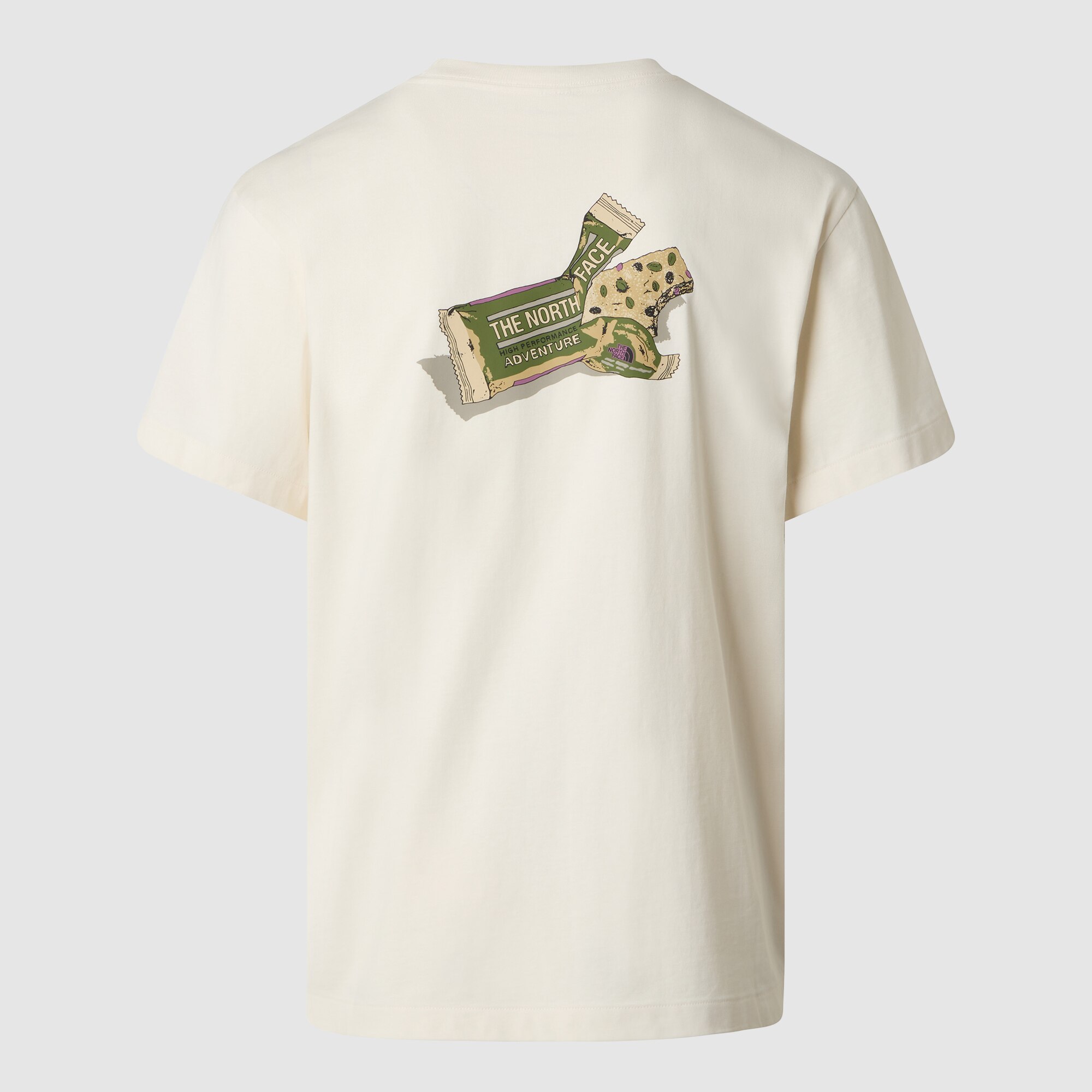 Camiseta holgada con estampado gráfico para hombre TNF Snack The North Face - Blanco Blanco-2