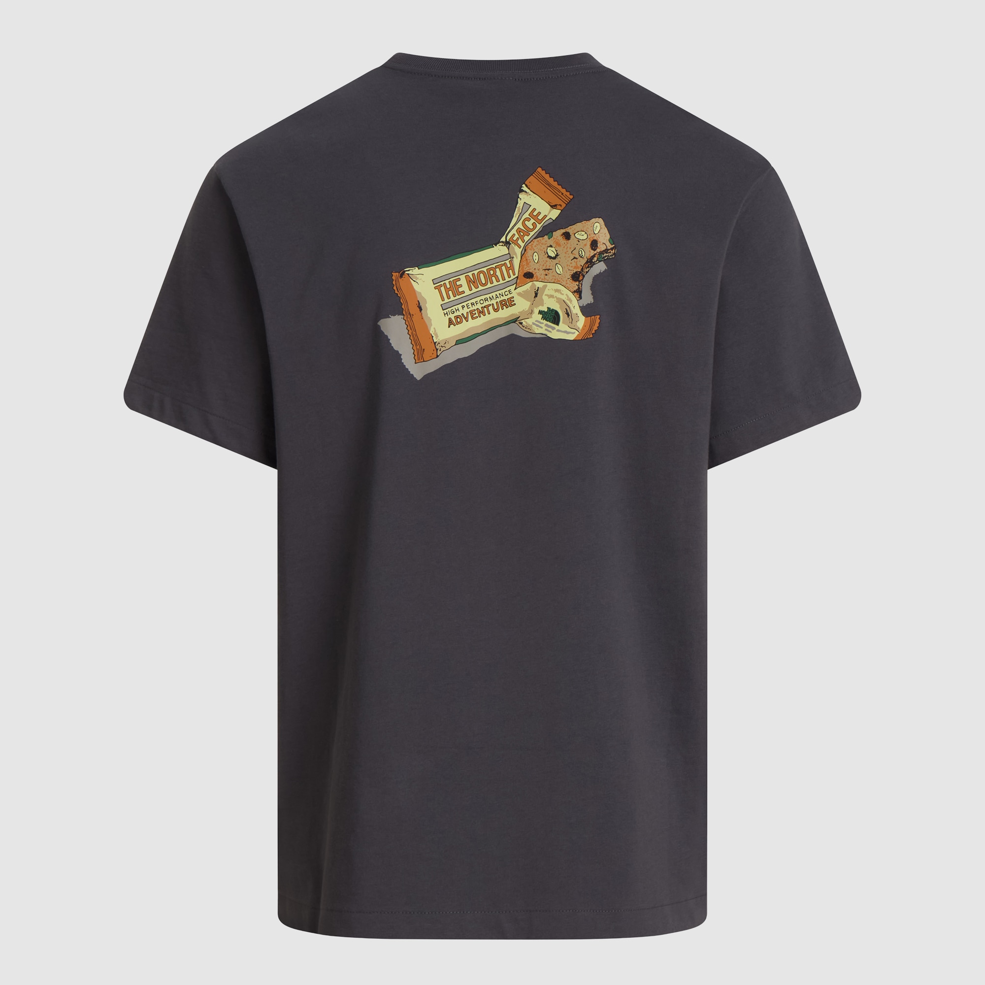 Camiseta holgada con estampado gráfico para hombre TNF Snack The North Face - Gris Gris-8