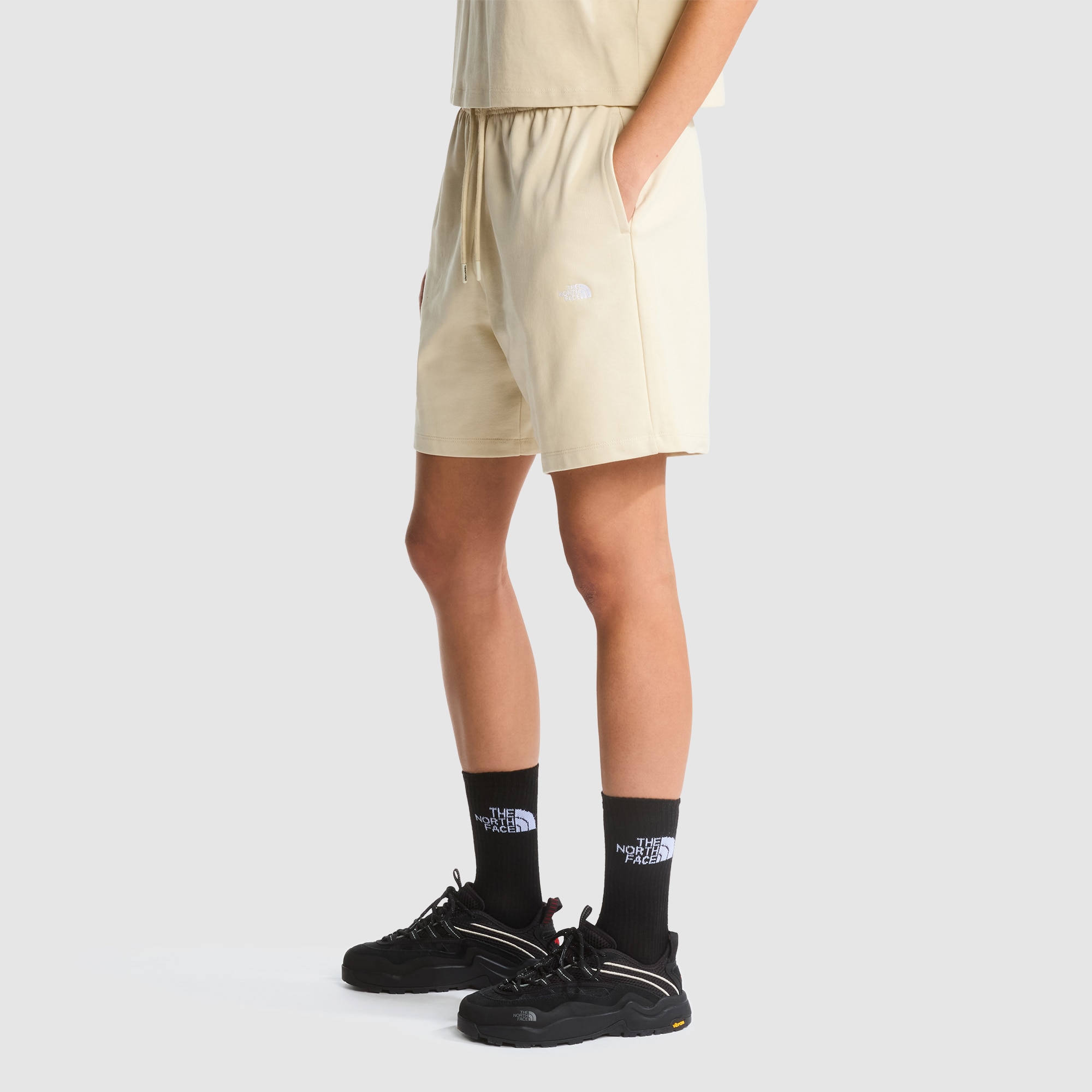 Pantalón corto, ligero y holgado para mujer Essential The North Face - Beige Beige-6