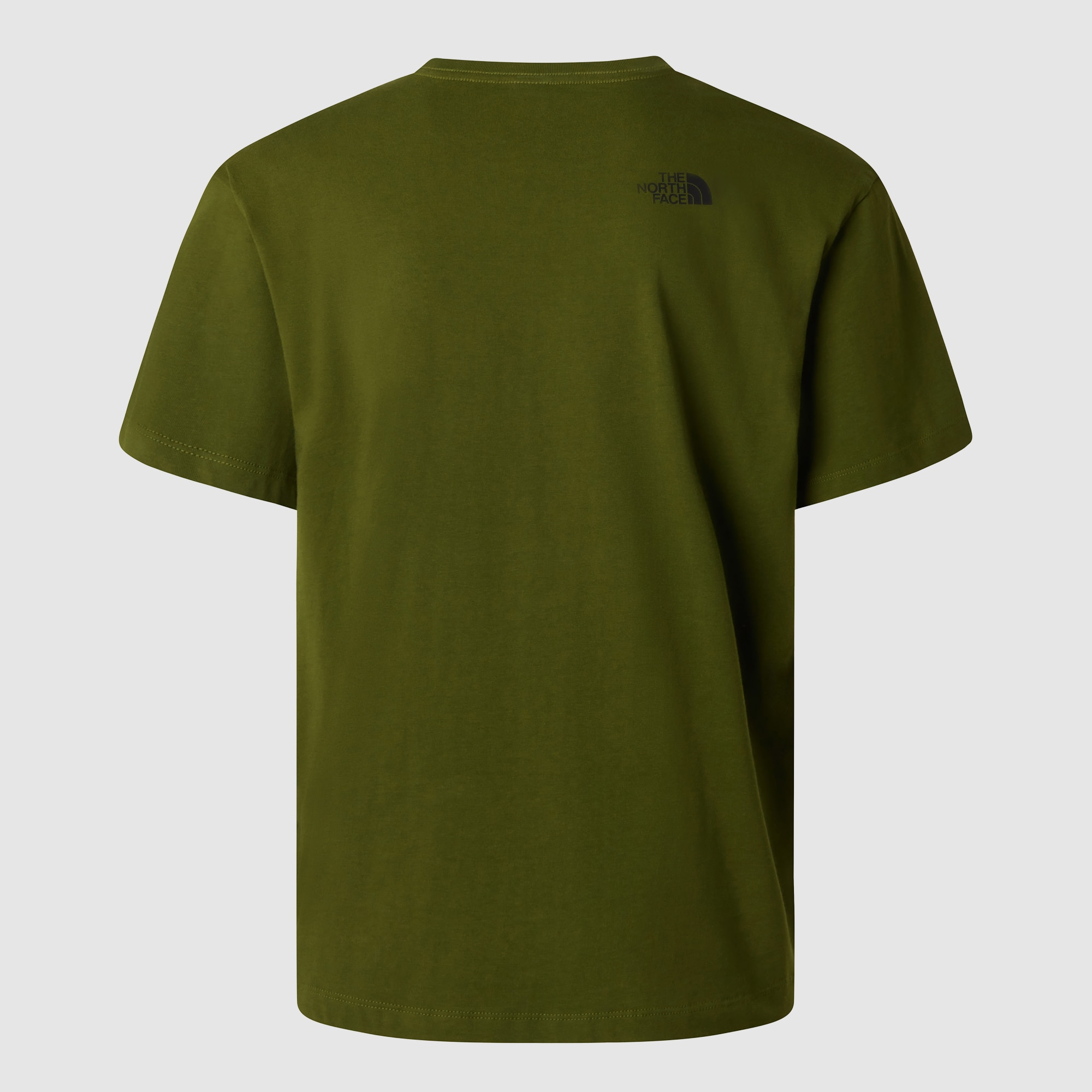 Camiseta holgada con logotipo para hombre Mountain The North Face - Verde Verde-6