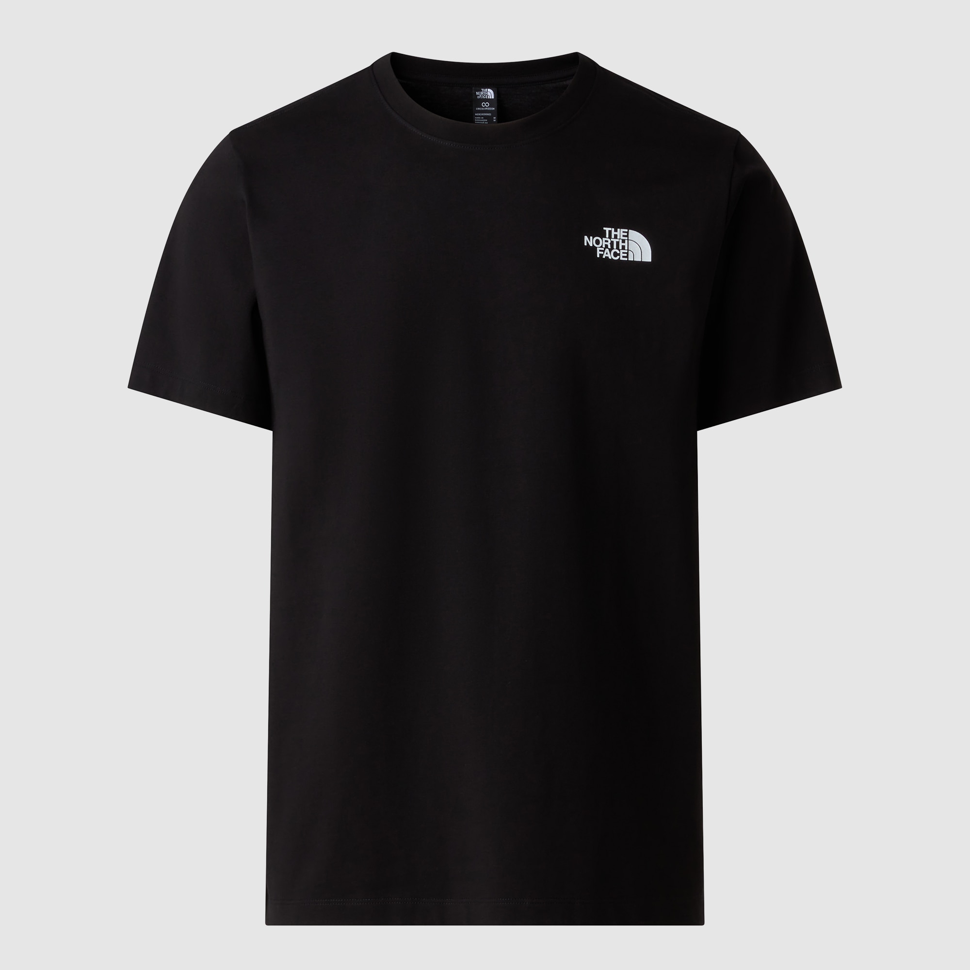 Imagen 0 de Camiseta recta con estampado gráfico para hombre North Faces The North Face Negro