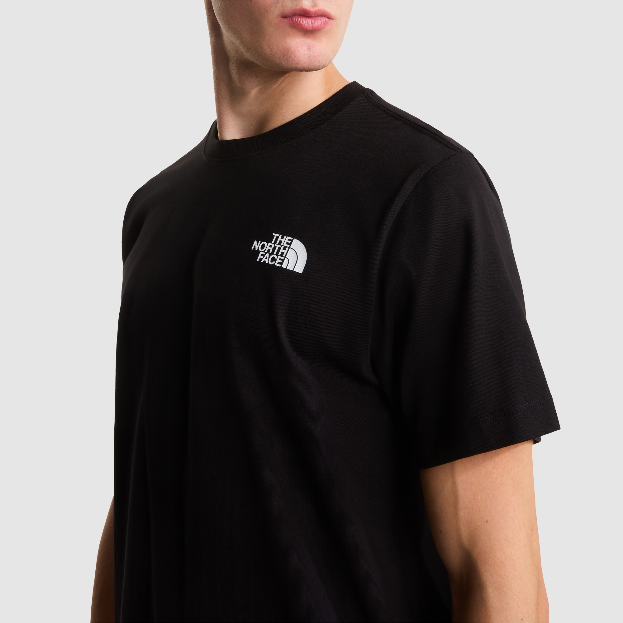 Camiseta recta con estampado gráfico para hombre North Faces The North Face - Negro Negro-7