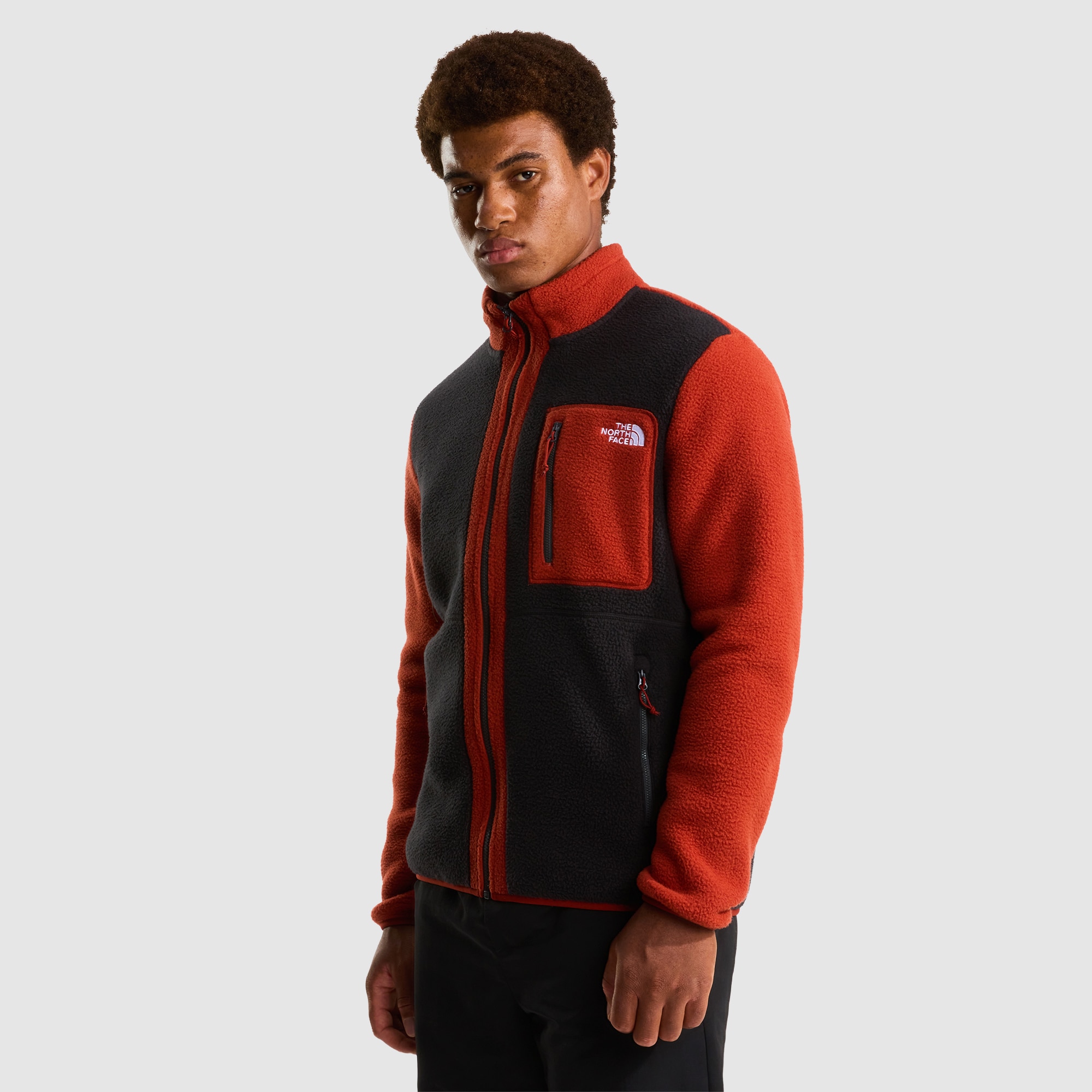 Chaqueta polar para hombre Yumiori The North Face - Negro / Rojo Negro / Rojo-1