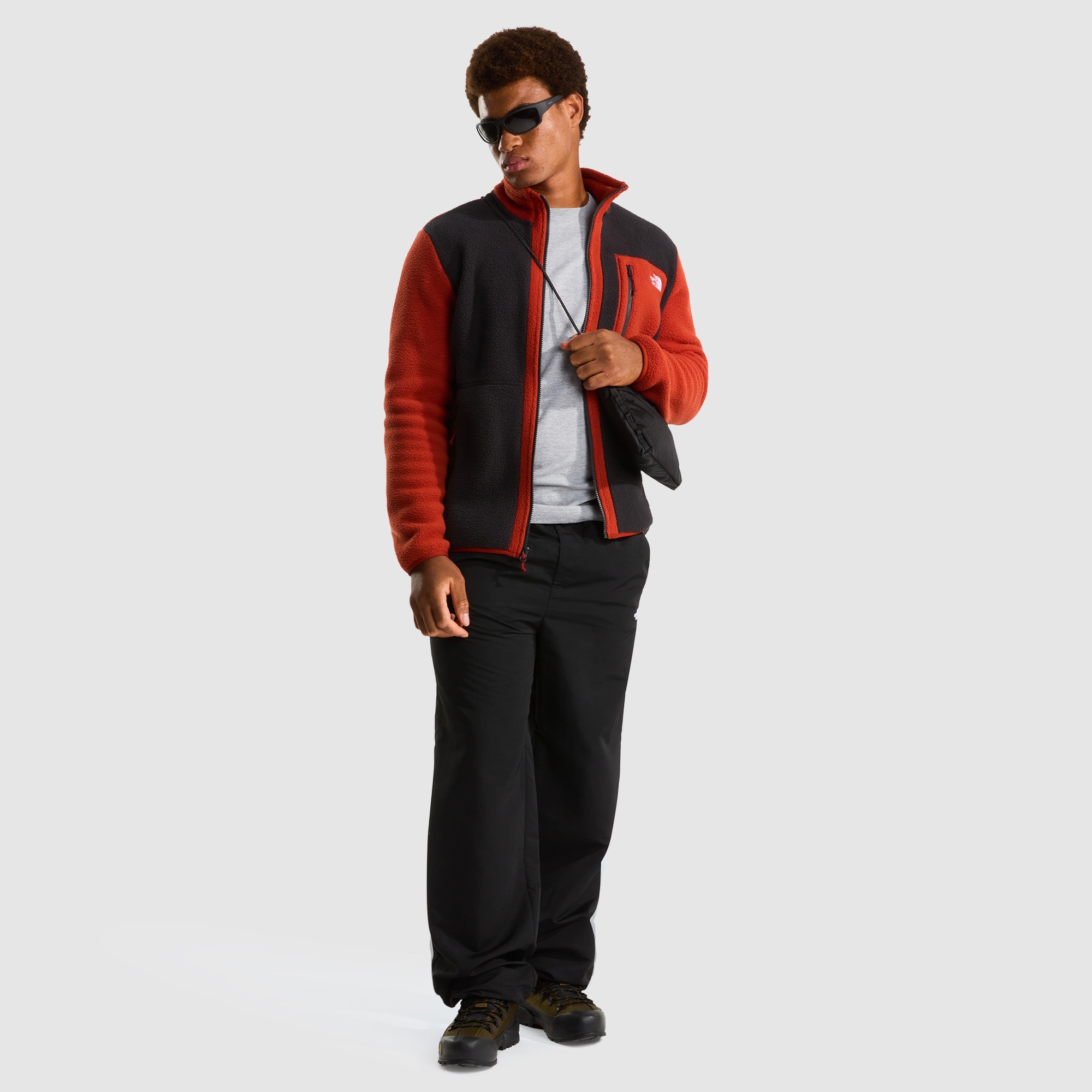 Chaqueta polar para hombre Yumiori The North Face - Negro / Rojo Negro / Rojo-2