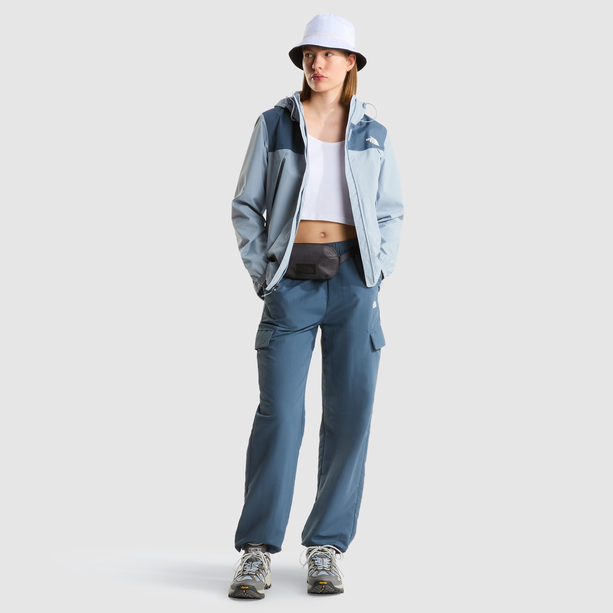 Chaqueta impermeable para mujer Antora The North Face - Azul claro / Azul marino Azul claro / Azul marino-2
