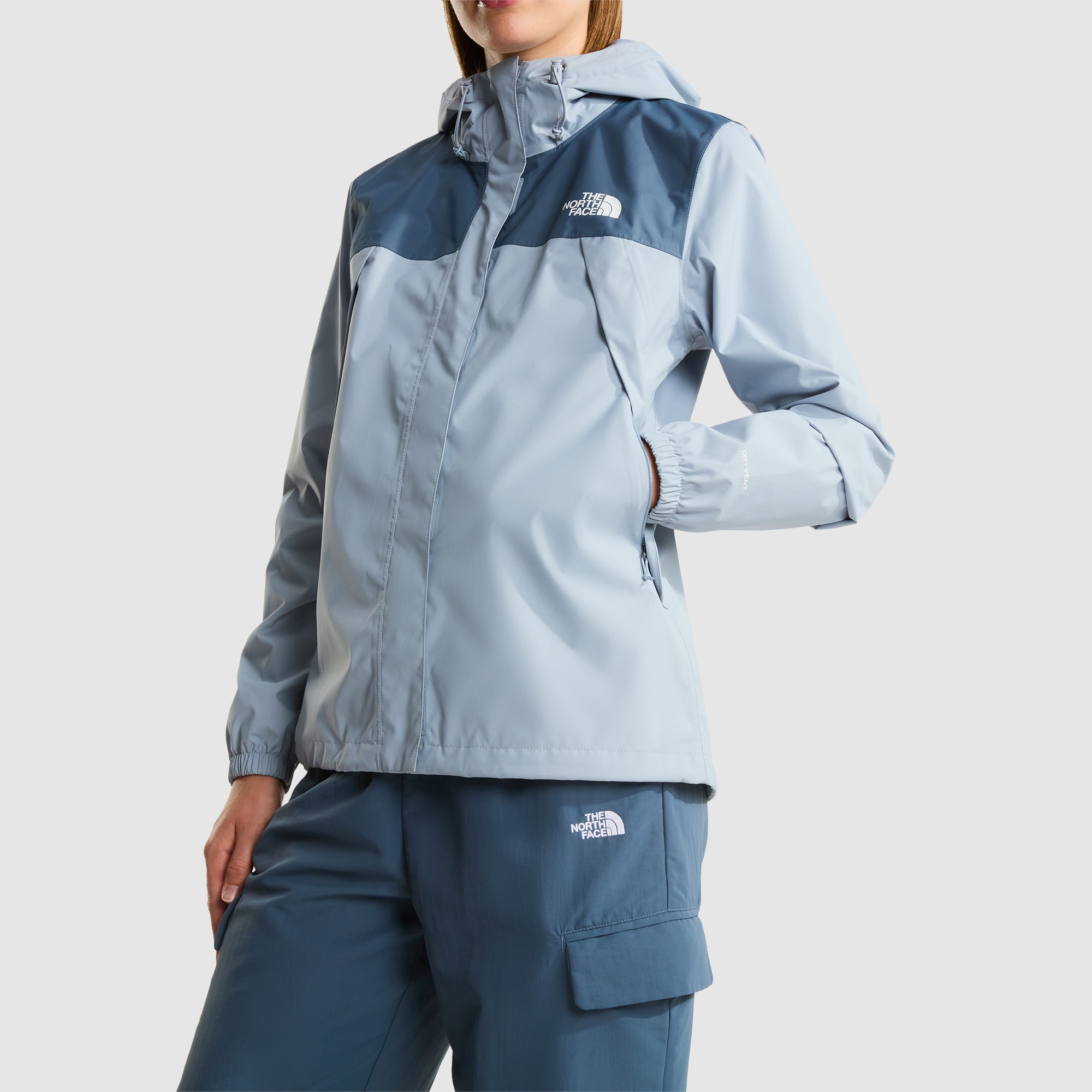 Chaqueta impermeable para mujer Antora The North Face - Azul claro / Azul marino Azul claro / Azul marino-4