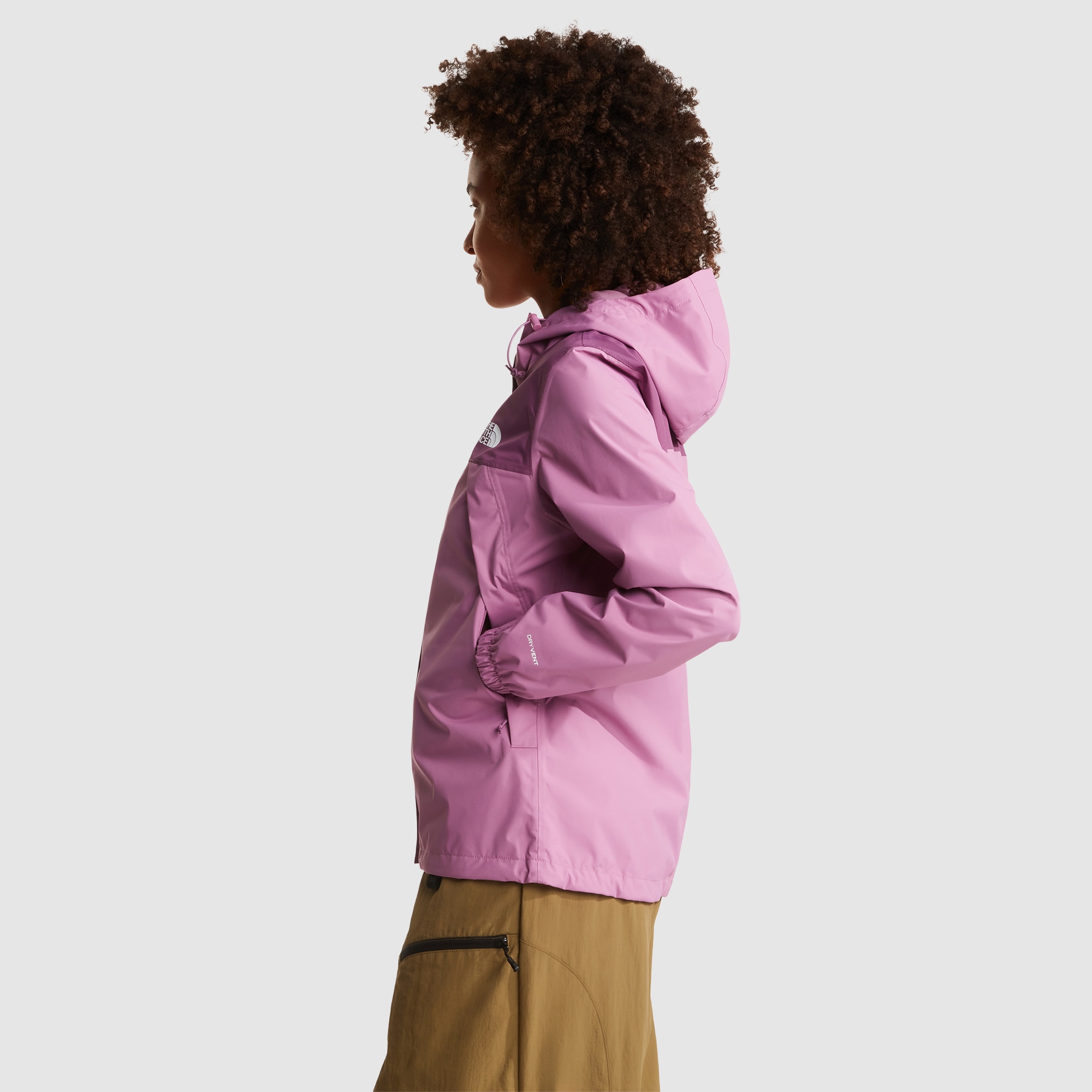 Chaqueta impermeable para mujer Antora The North Face - Rosa pastel Rosa pastel-3