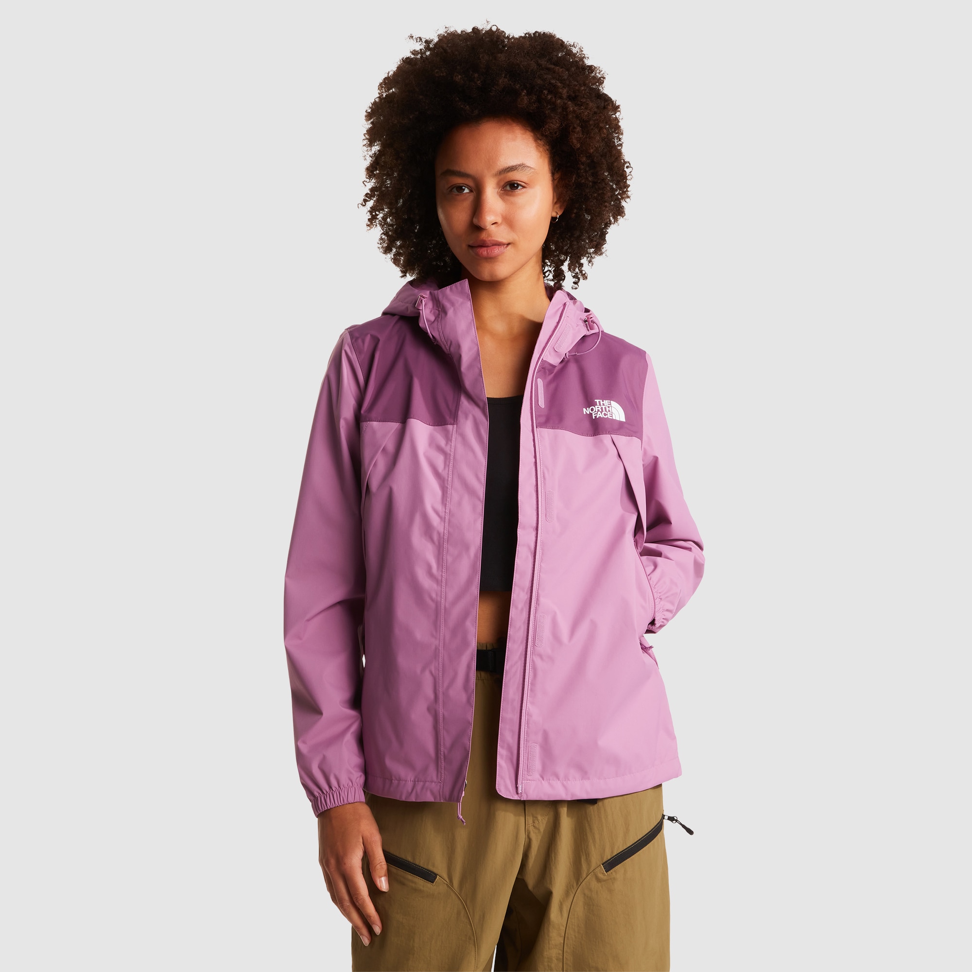 Chaqueta impermeable para mujer Antora The North Face - Rosa pastel Rosa pastel-5