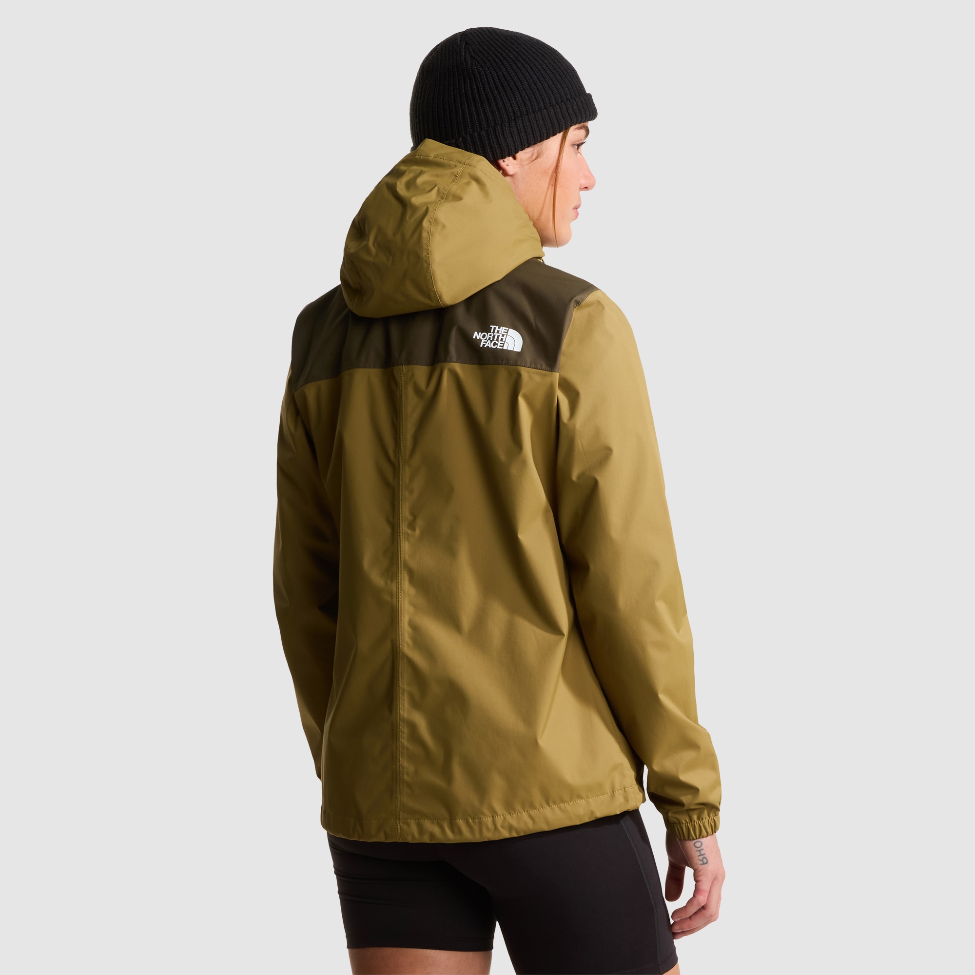 Chaqueta impermeable para mujer Antora The North Face - Verde Marrón-3