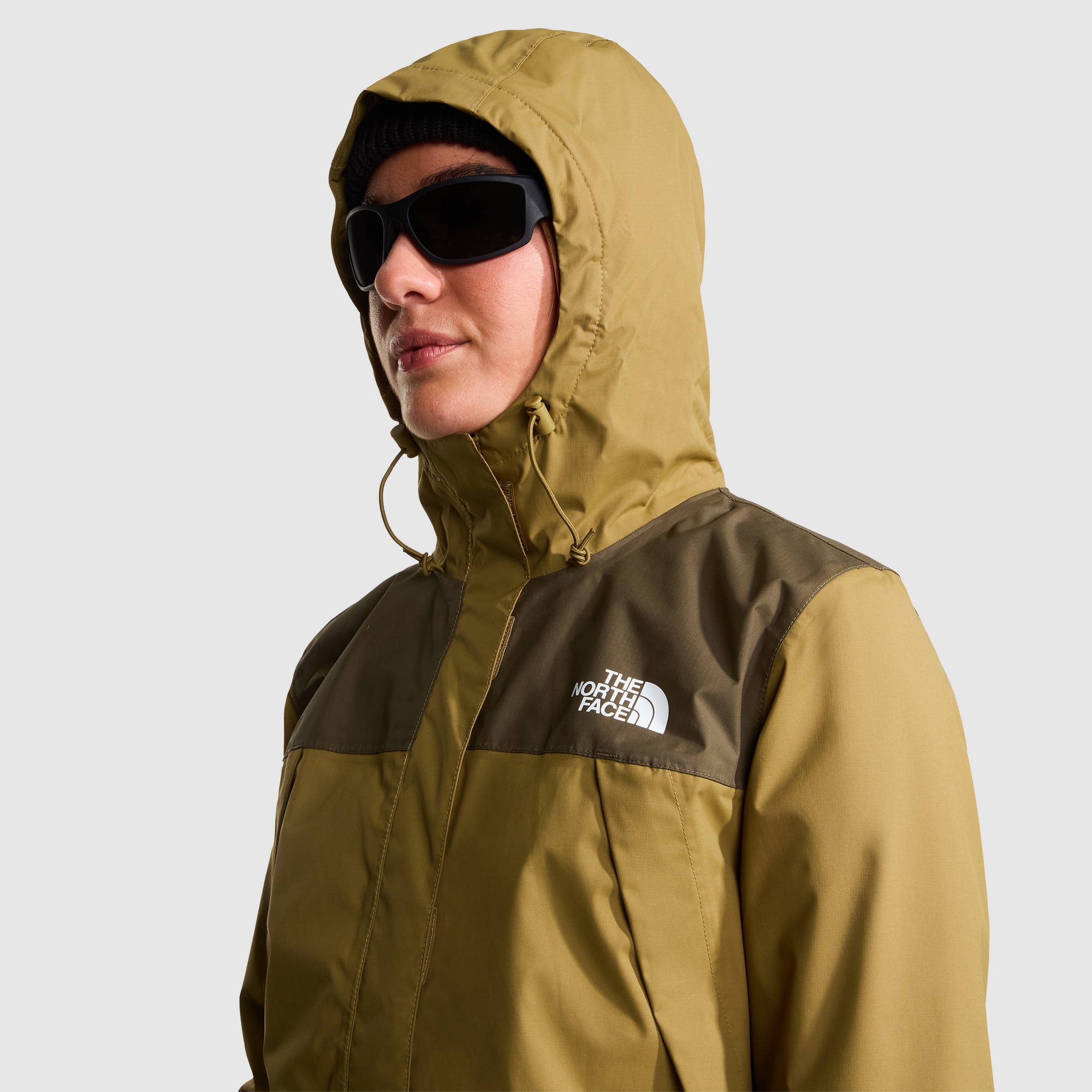 Chaqueta impermeable para mujer Antora The North Face - Verde Marrón-6