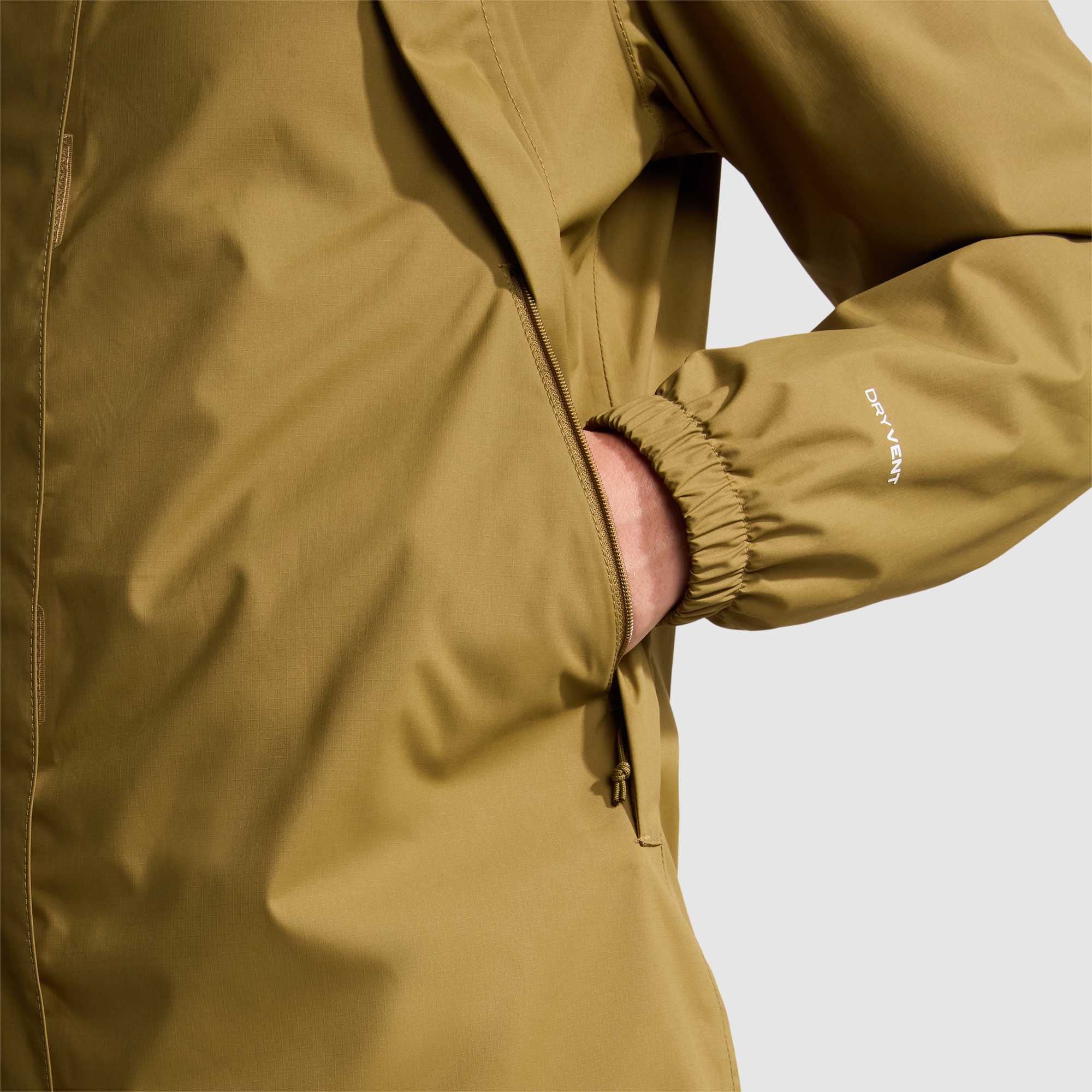 Chaqueta impermeable para mujer Antora The North Face - Verde Marrón-7
