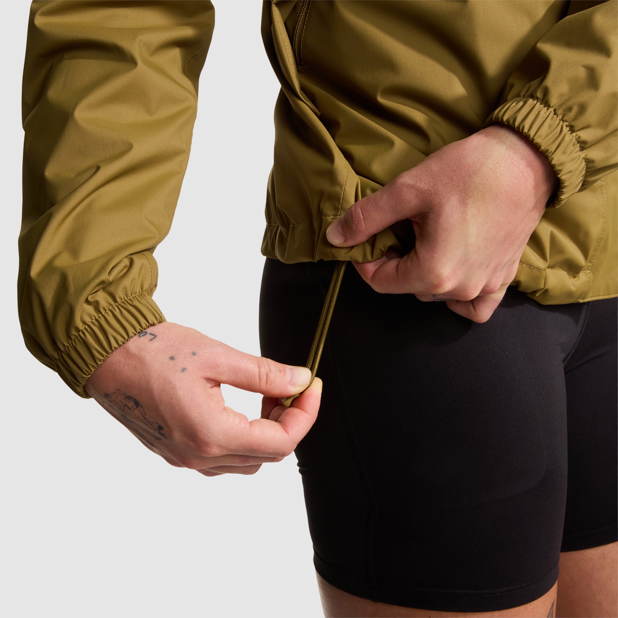 Chaqueta impermeable para mujer Antora The North Face - Verde Marrón-8