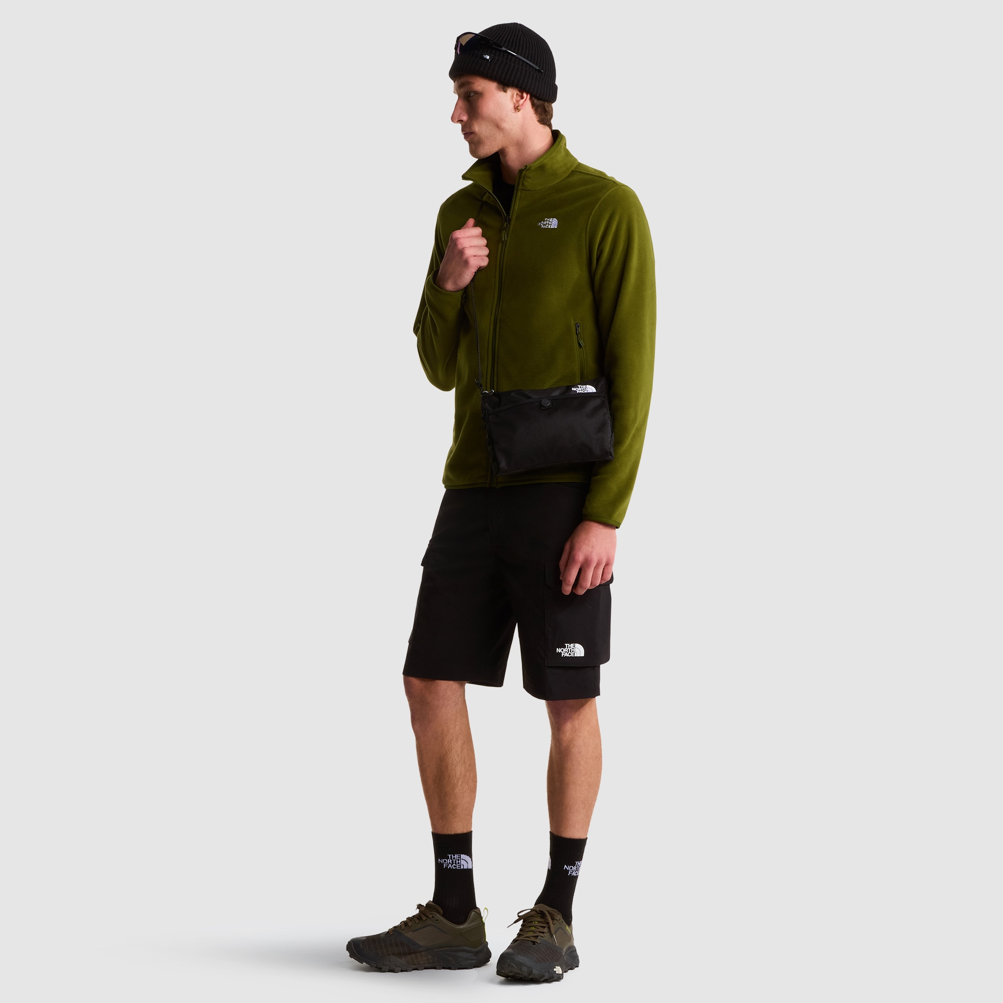 Forro polar con cremallera integral de hombre Glacier The North Face - Verde Verde-2