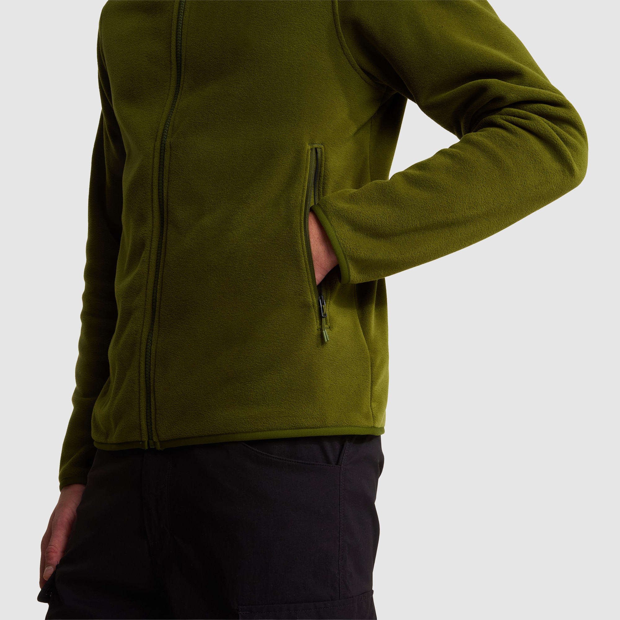 Forro polar con cremallera integral de hombre Glacier The North Face - Verde Verde-6