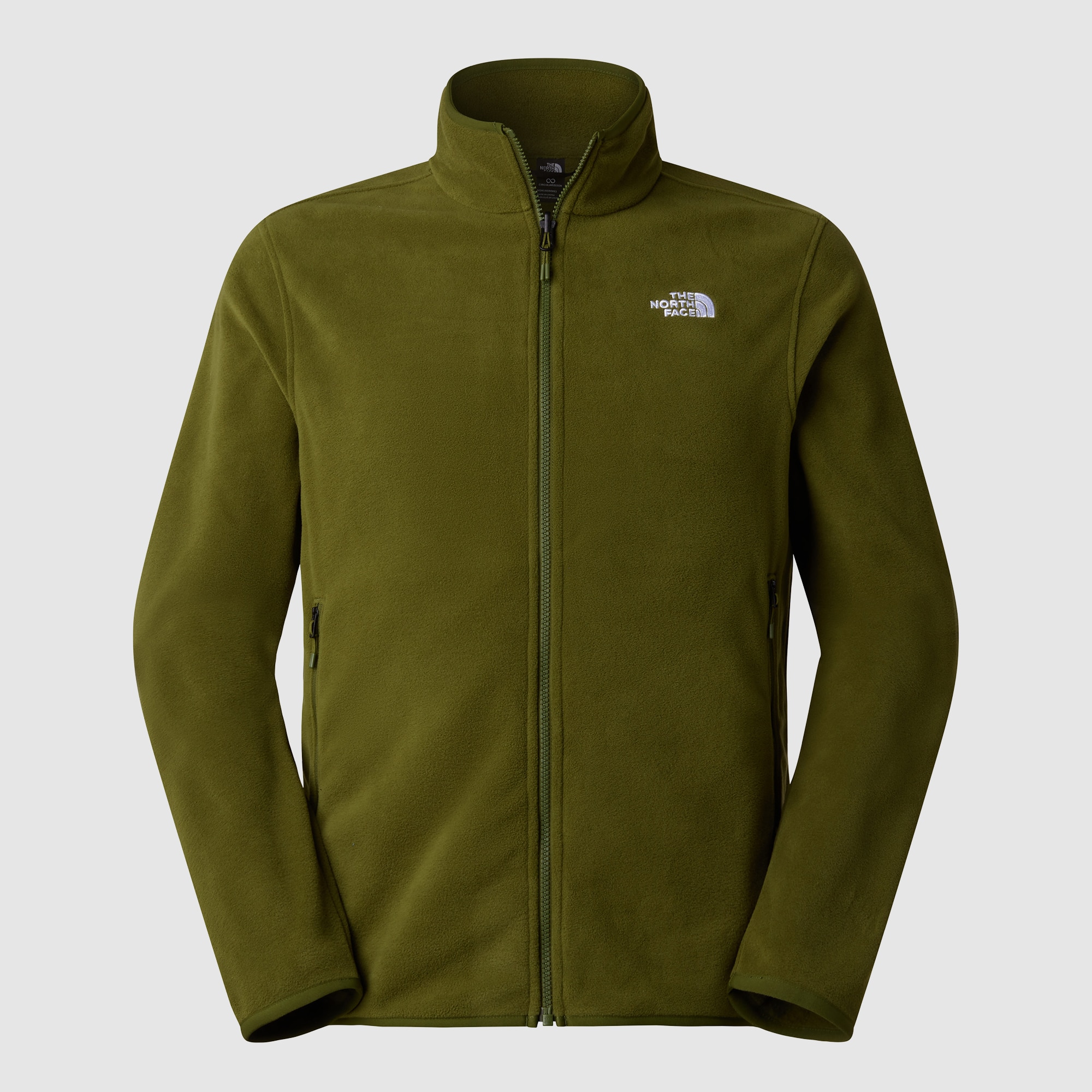 Forro polar con cremallera integral de hombre Glacier The North Face - Verde Verde-7