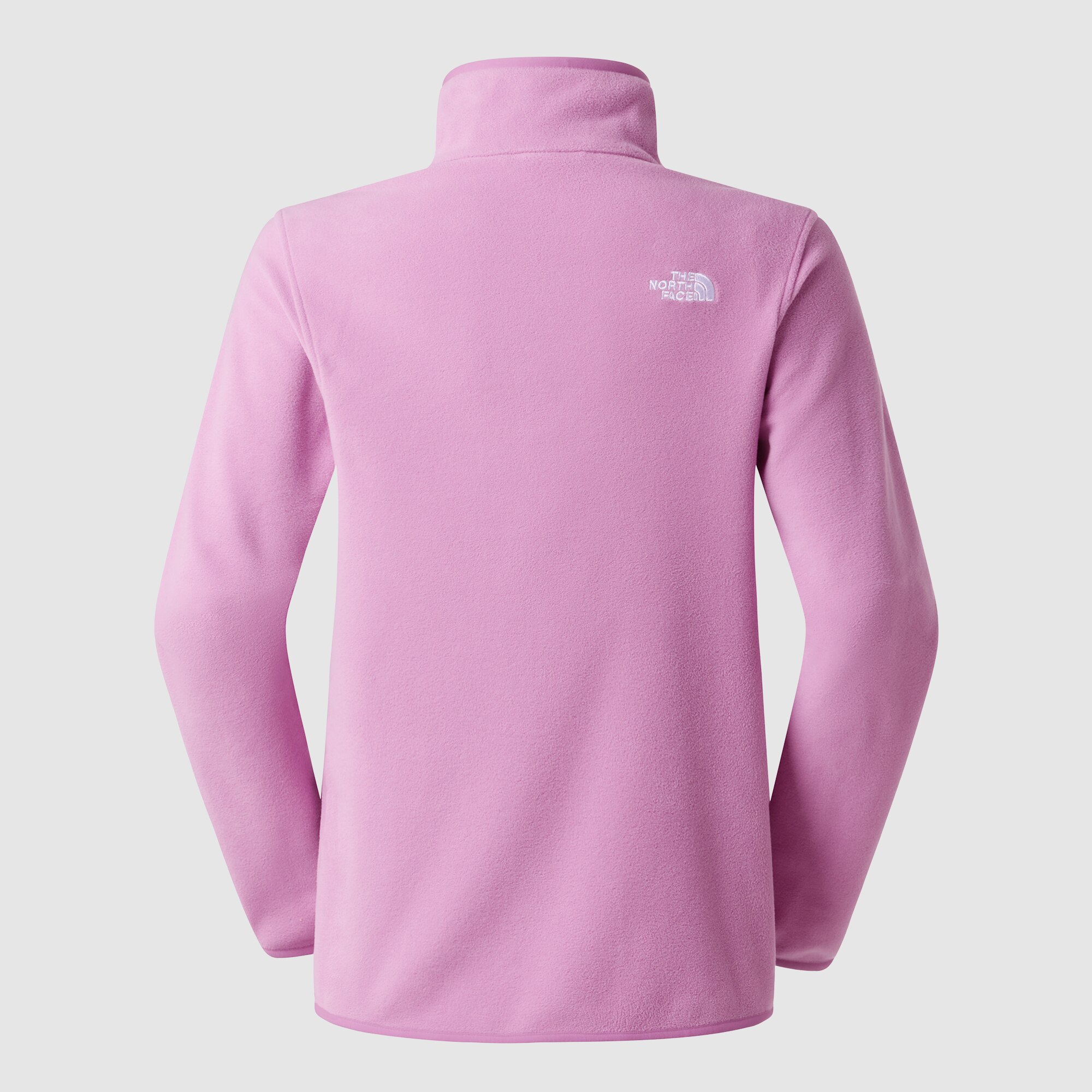 Forro polar con cremallera de 1/4 para mujer Glacier The North Face - Rosa pastel Rosa pastel-2