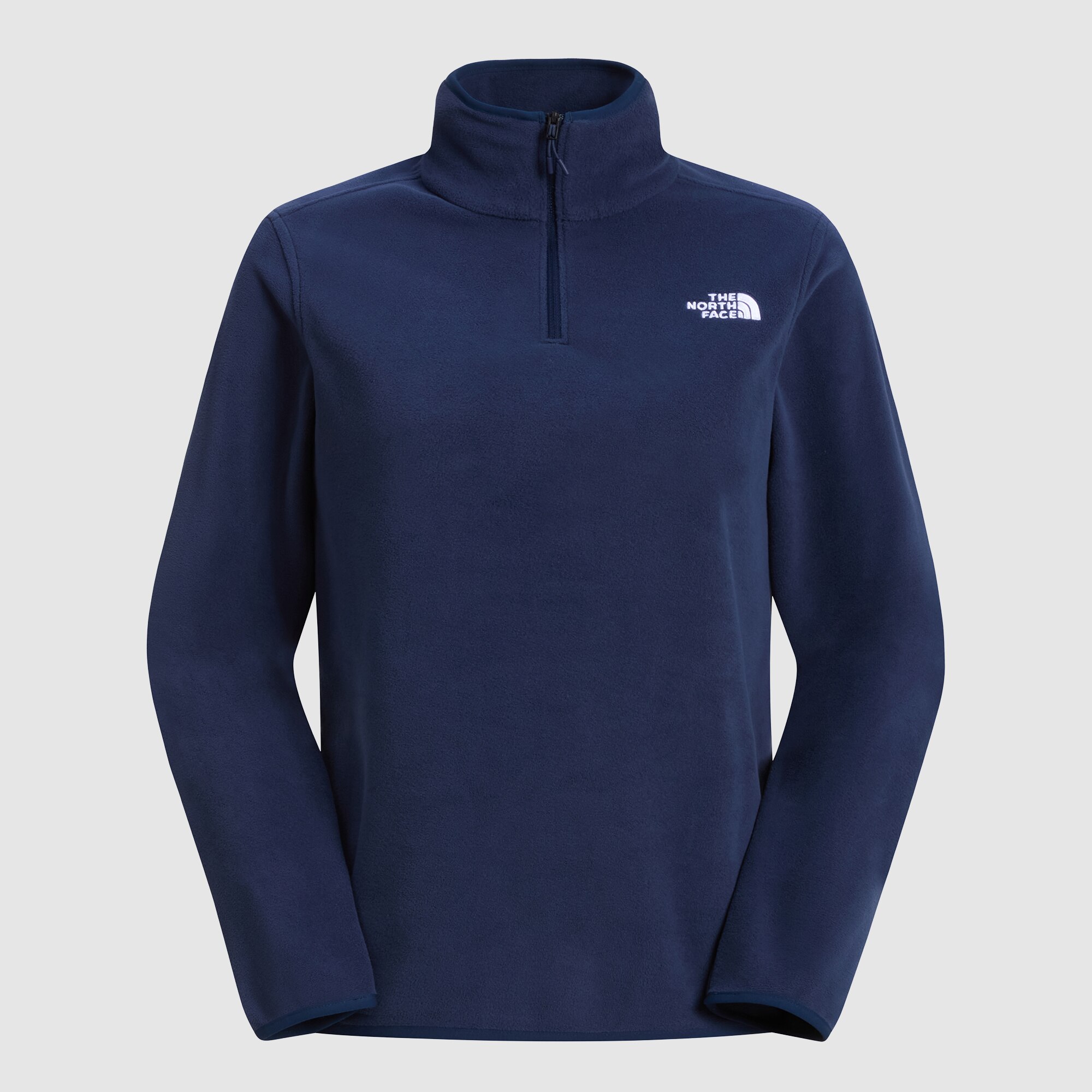 Forro polar con cremallera de 1/4 para mujer Glacier The North Face - Azul Azul-6