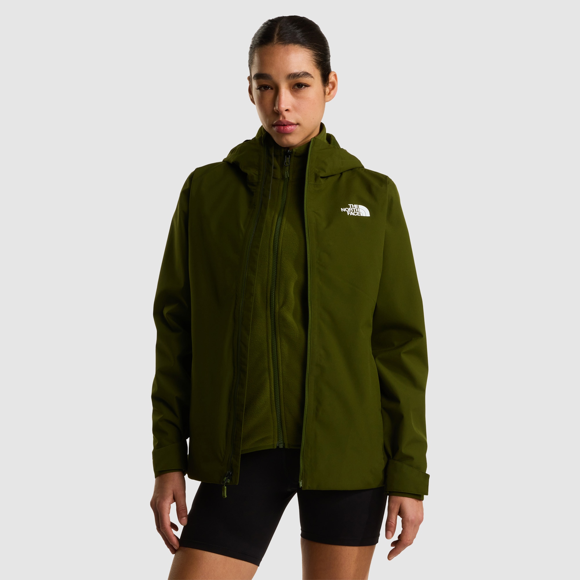 Chaqueta 3 en 1 DryVent™ para mujer Triclimate Quest The North Face - Verde Verde-1