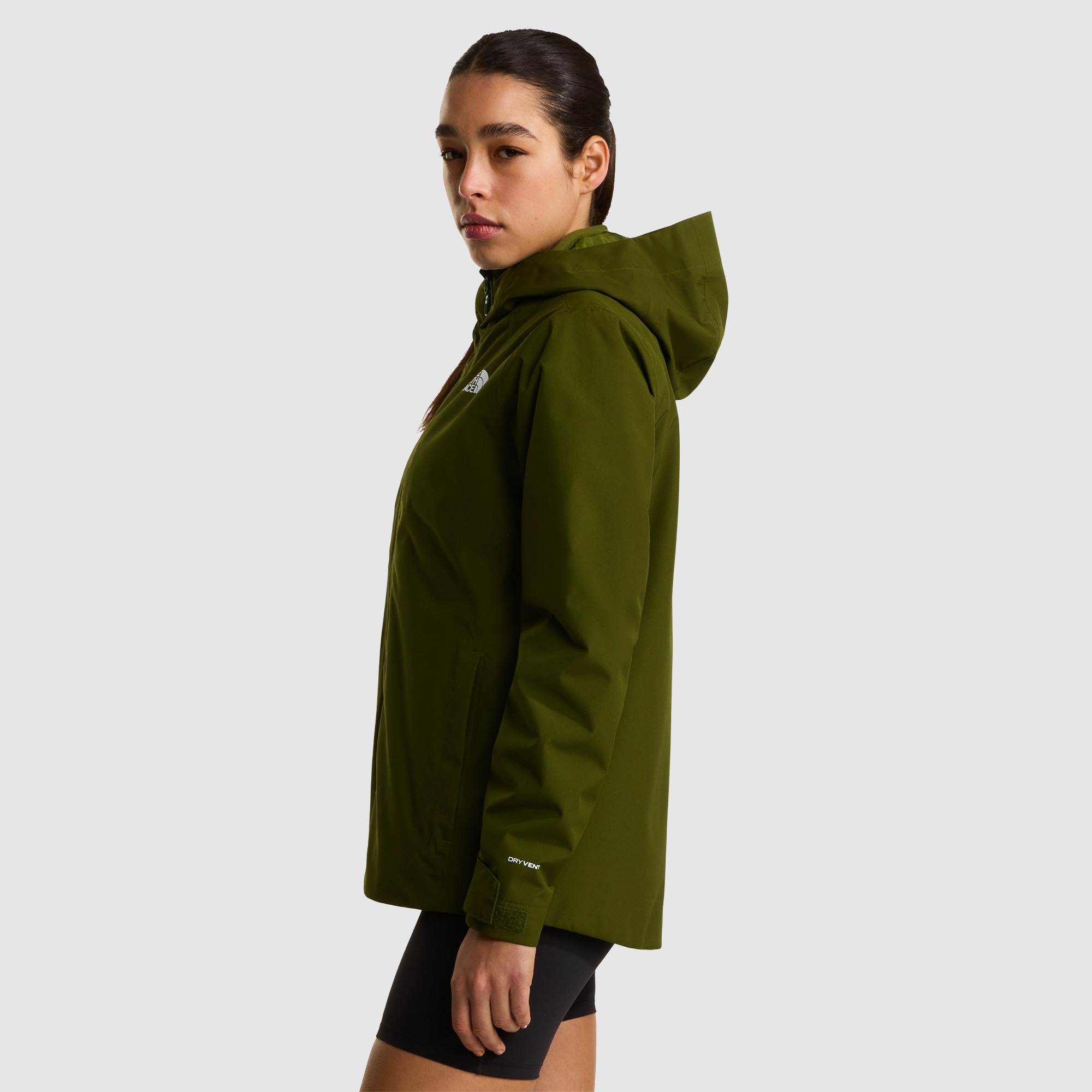 Chaqueta 3 en 1 DryVent™ para mujer Triclimate Quest The North Face - Verde Verde-4