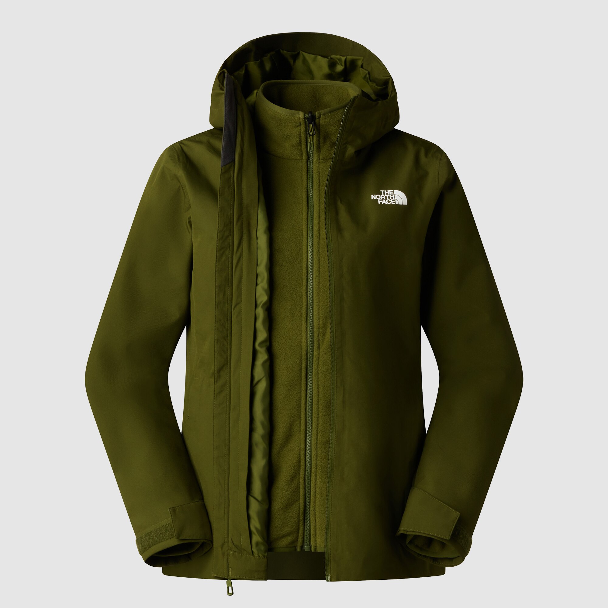 Chaqueta 3 en 1 DryVent™ para mujer Triclimate Quest The North Face - Verde Verde-9