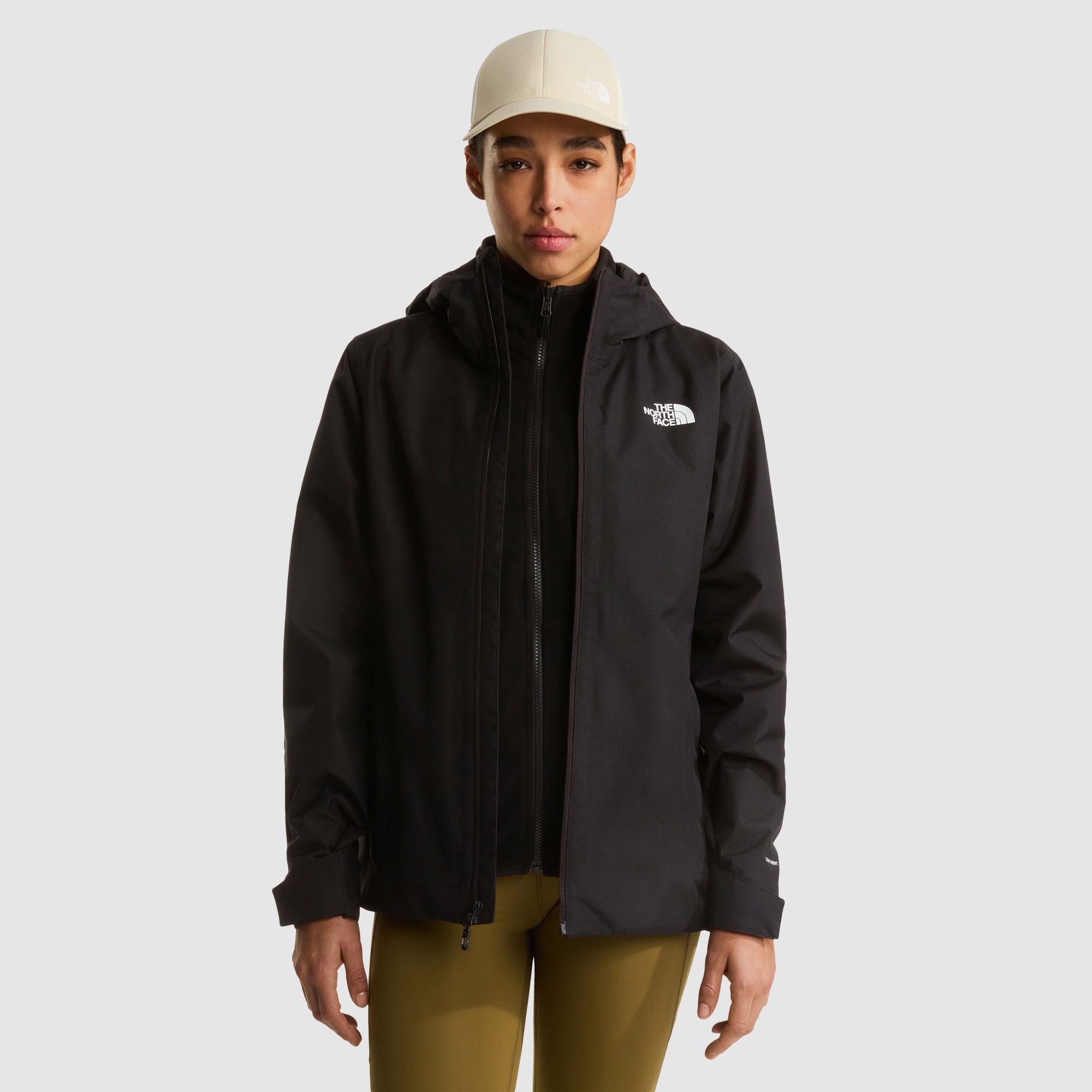 Chaqueta 3 en 1 DryVent™ para mujer Triclimate Quest The North Face - Negro Negro-1